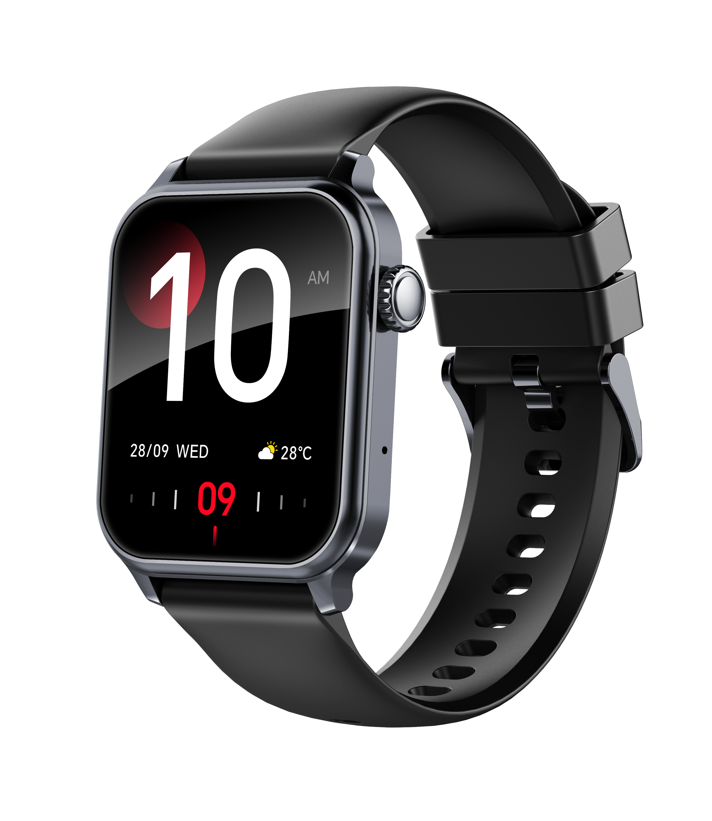 Premium Men's Business Smart Watch, Square Touchscreen, IP68 Waterproof, Bluetooth Call, 600mAh Battery, 100+ Sports Modes
