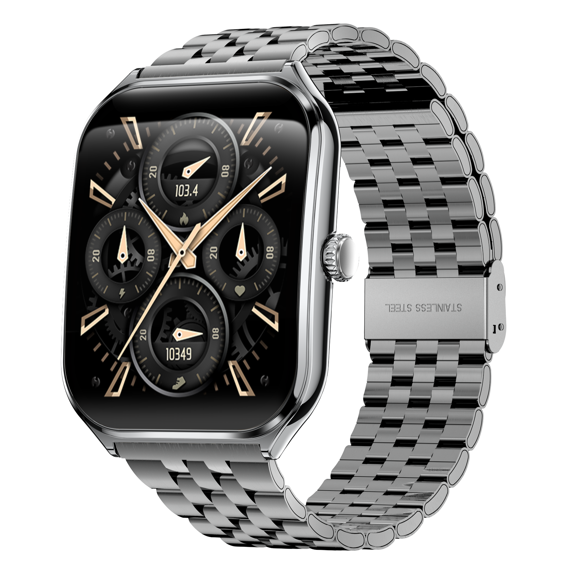 Premium Men’s Curved AMOLED Smart Watch, 1.952