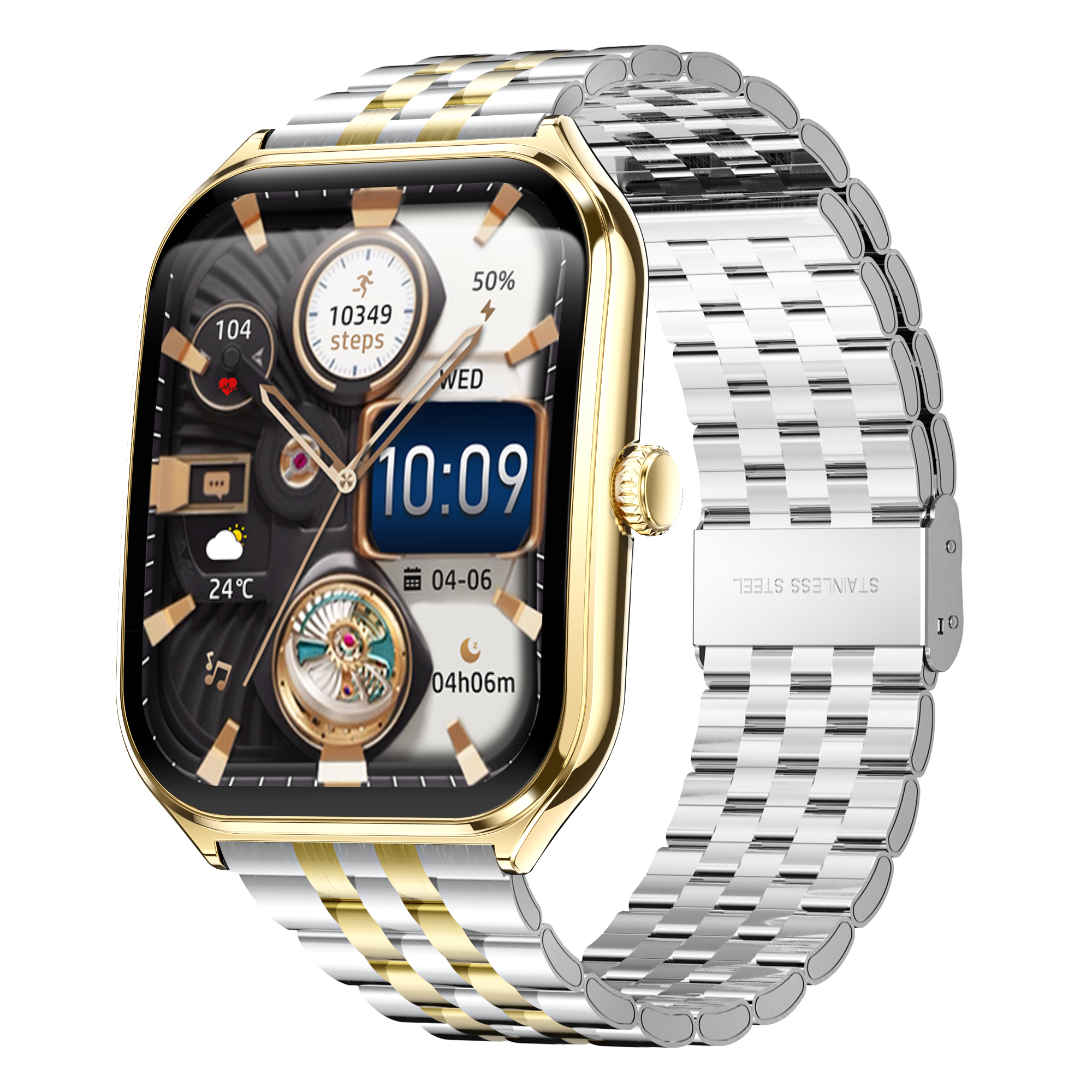 Luxury AMOLED Business Smartwatch for Men – 1.95