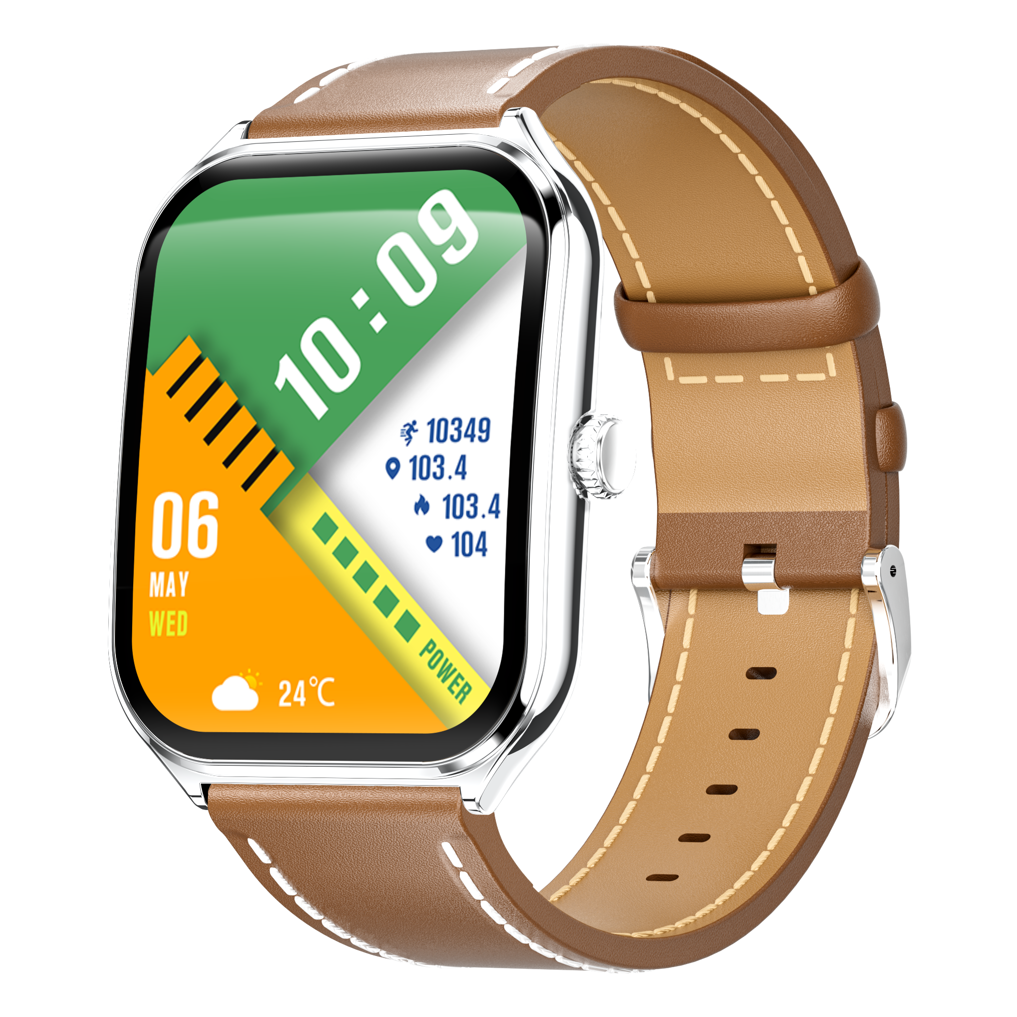 Premium Men's AMOLED Smartwatch, 1.95