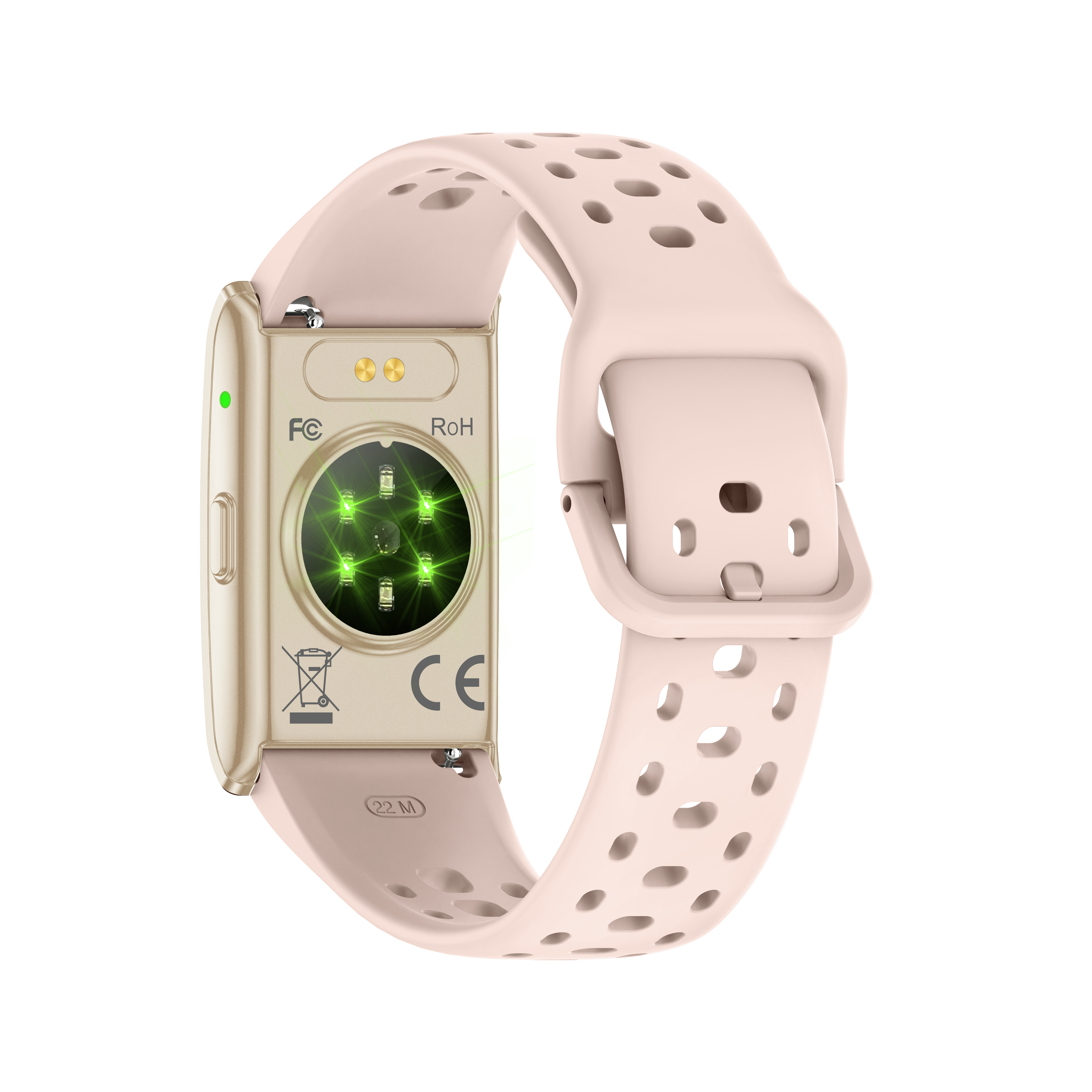 Professional Screenless Sports Smart Band – Heart Rate, Blood Oxygen, Stress & Sleep Monitor | 170+ Sport Modes | 50-Day Battery Life