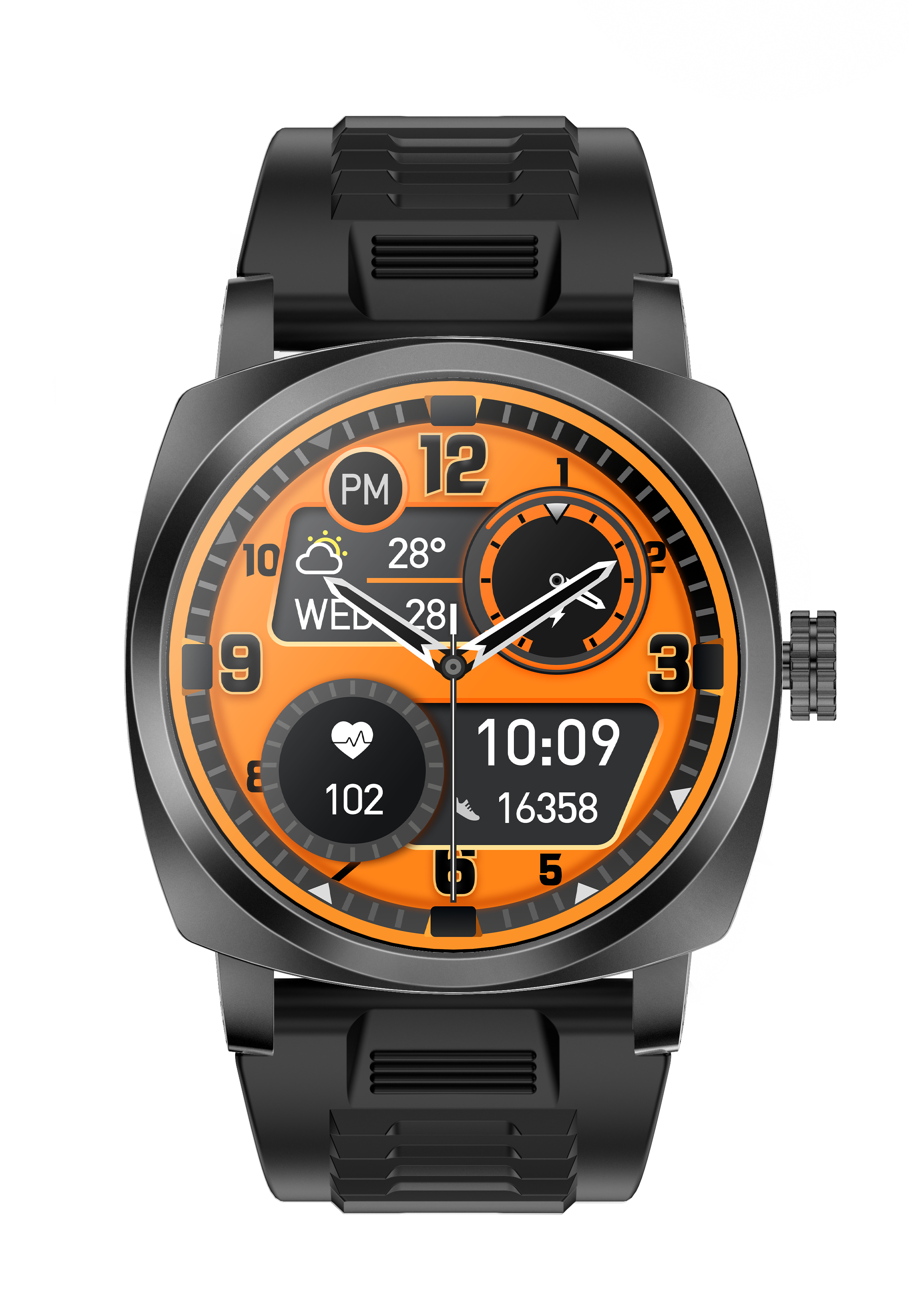 Premium Business Smartwatch with 1.43'' AMOLED Display, Bluetooth Call & 107+ Sports Modes