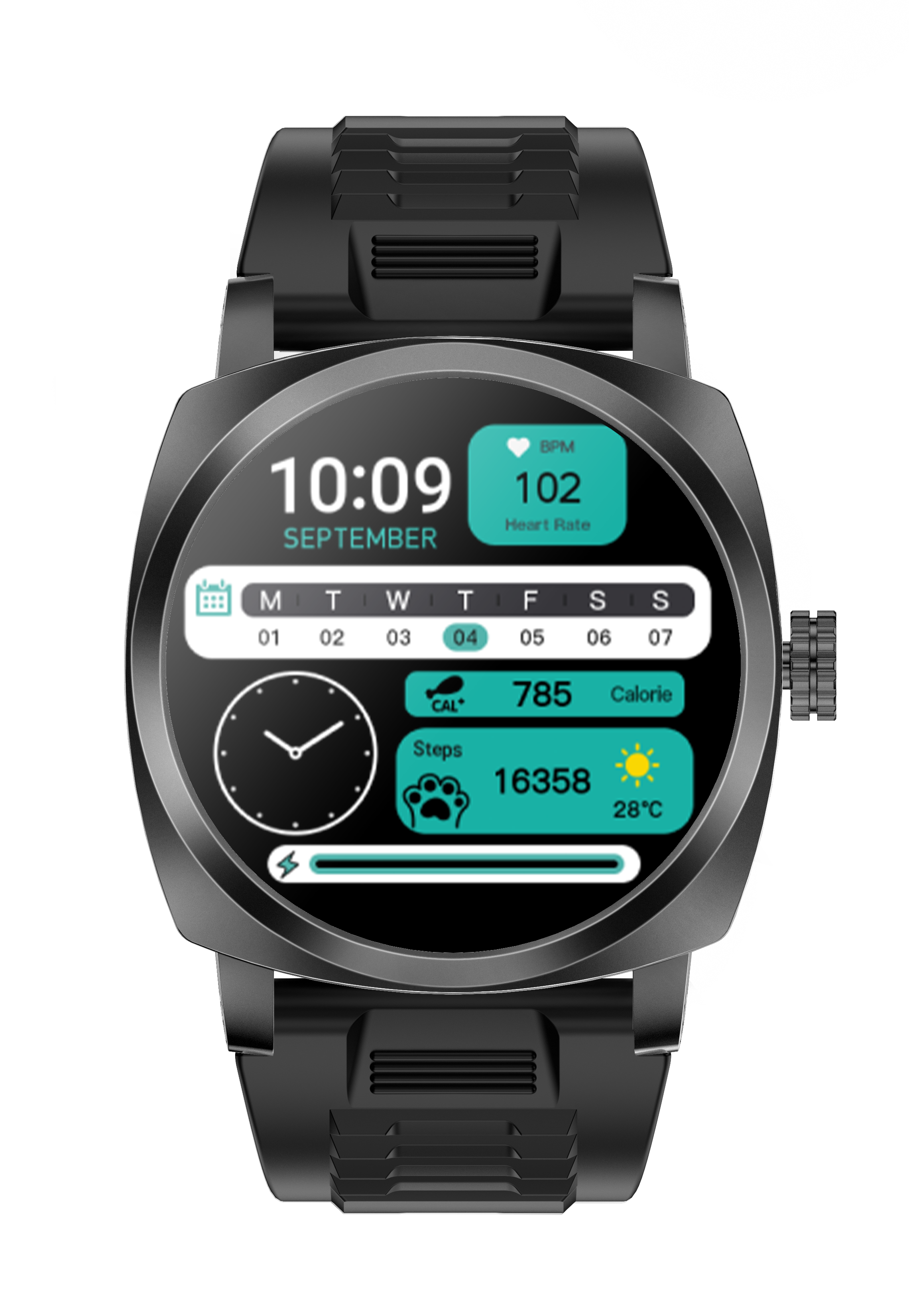 Premium Business Smartwatch with 1.43'' AMOLED Display, Bluetooth Call & 107+ Sports Modes