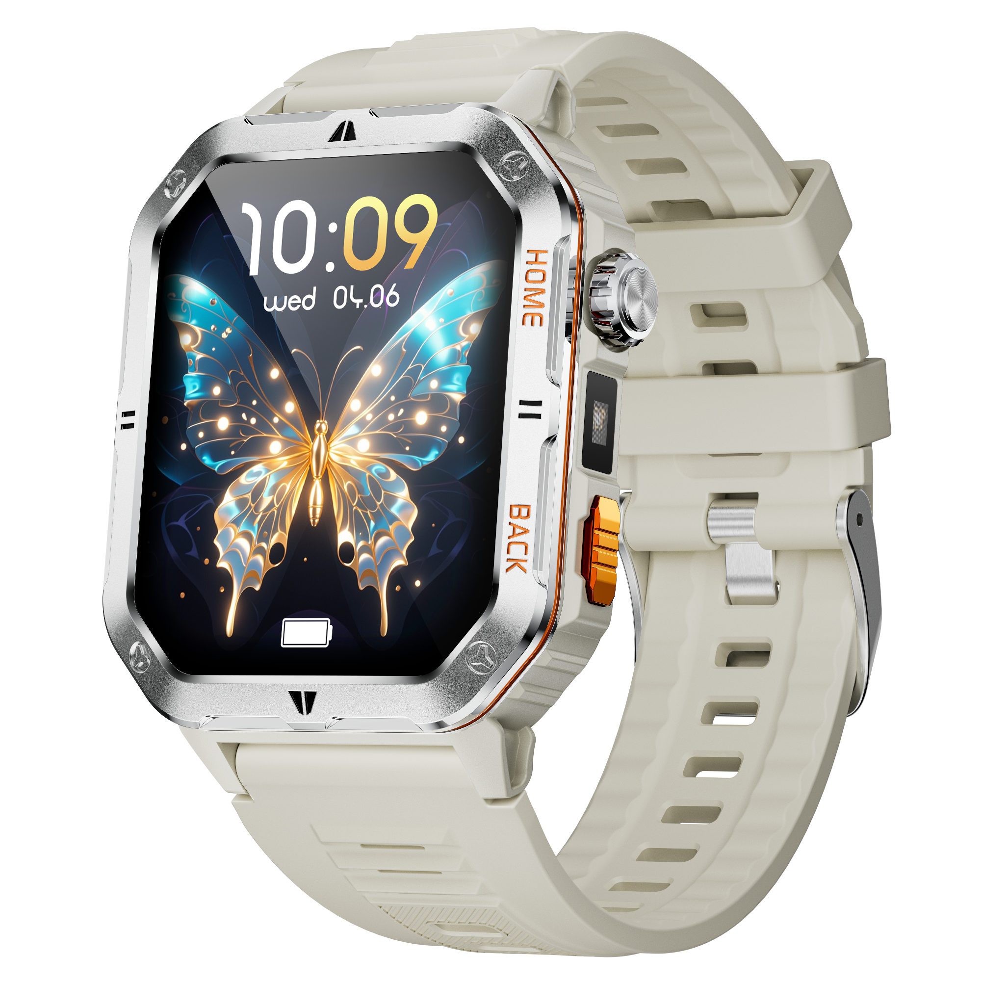 Men’s Rugged Outdoor Smart Watch with 1000mAh Battery & Calling | 3ATM Waterproof