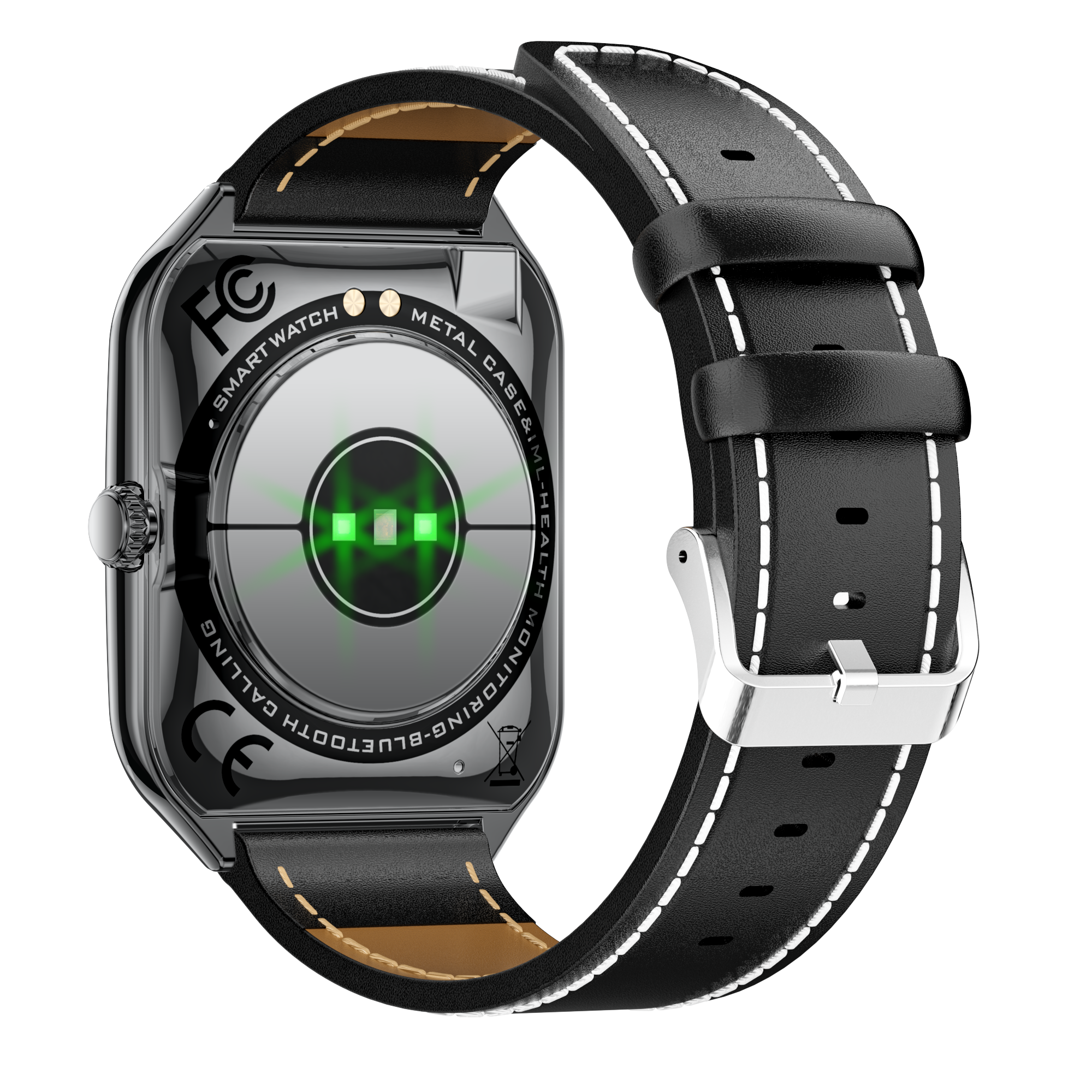 Business Luxury Men’s AMOLED Smartwatch, 1.95