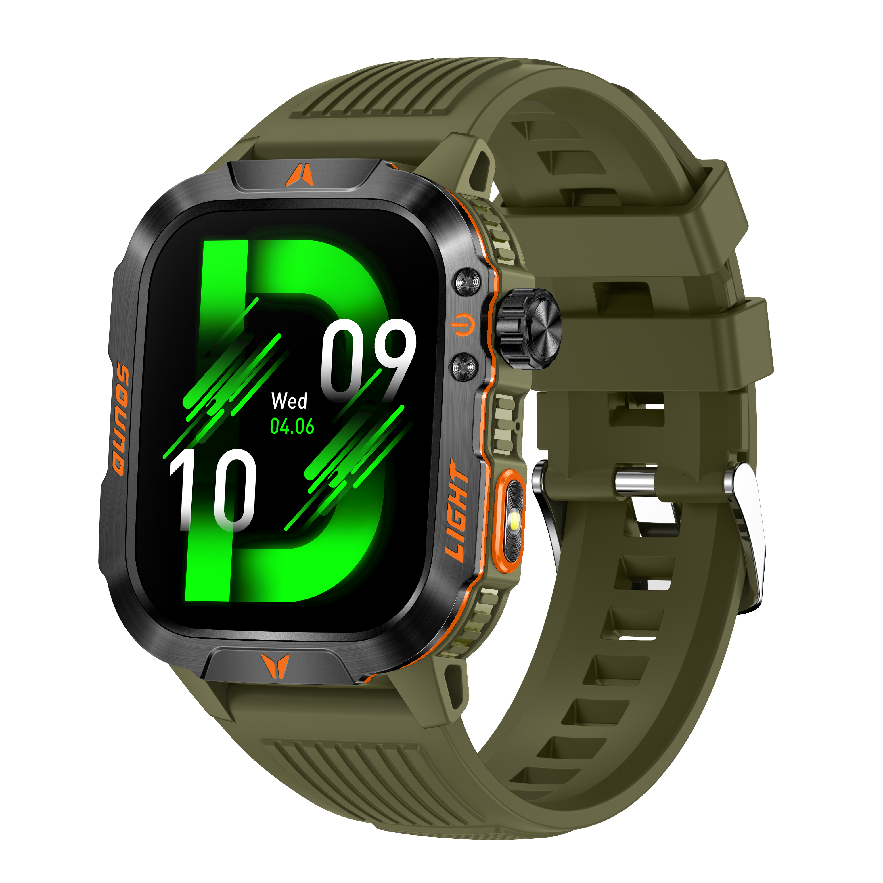 Rugged Men’s Outdoor Smartwatch – 2.01
