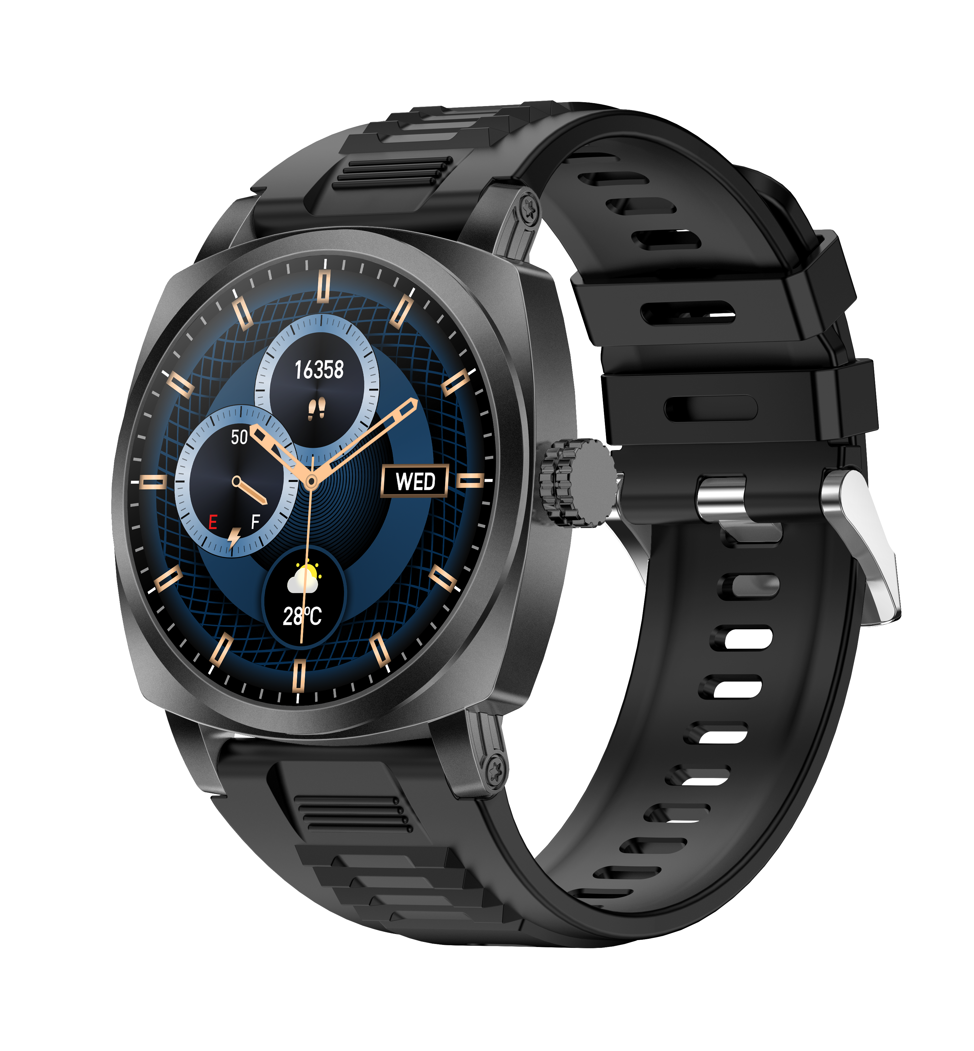 Premium Business Smartwatch with 1.43'' AMOLED Display, Bluetooth Call & 107+ Sports Modes