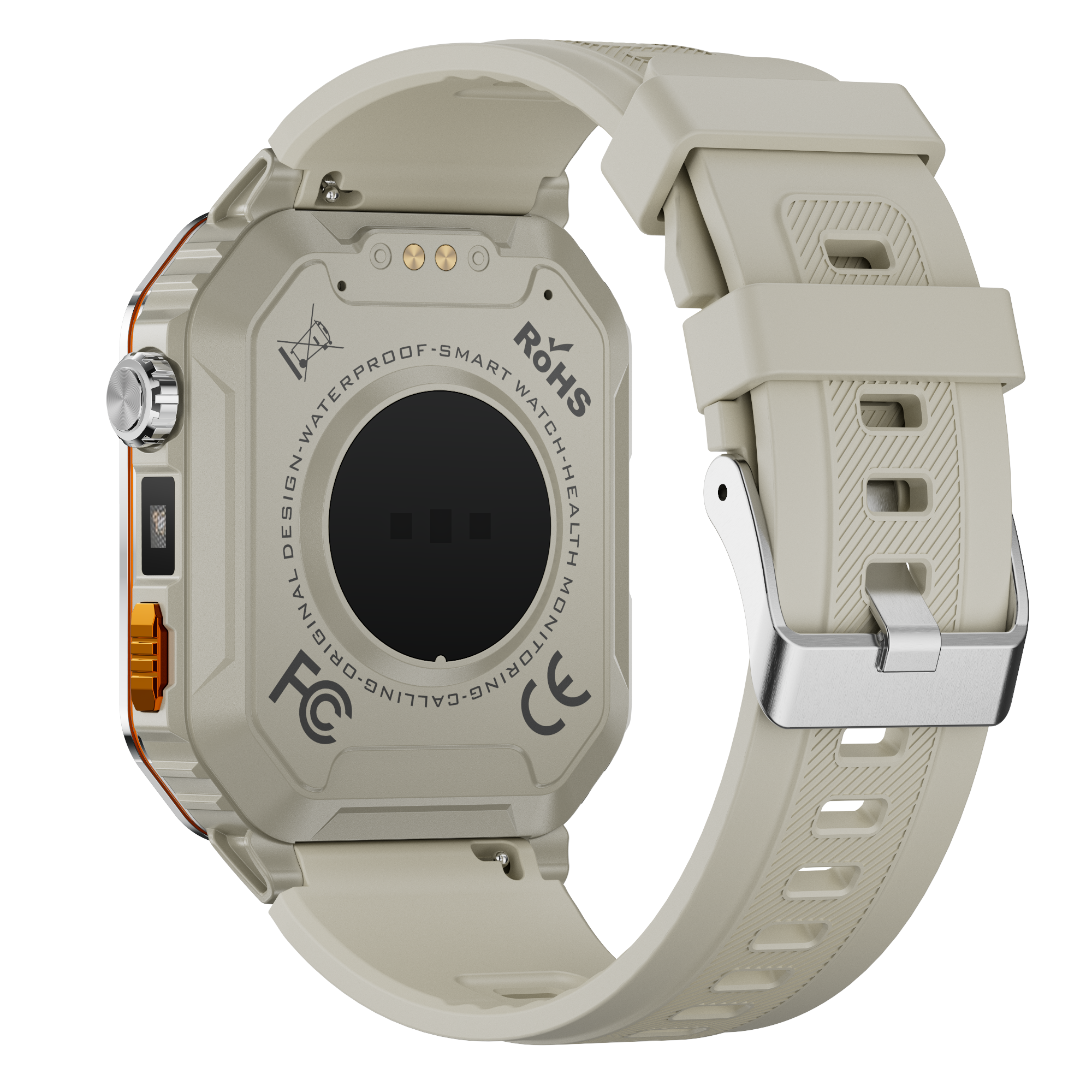 Men’s Rugged Outdoor Smart Watch with 1000mAh Battery & Calling | 3ATM Waterproof
