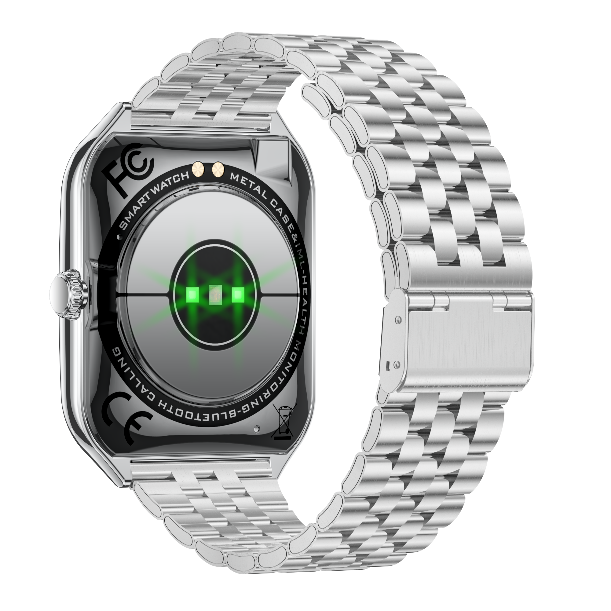 Business & Leisure Curved AMOLED Smart Watch – 1.95” Ultra-thin, Bluetooth Call, 100+ Sport Modes, IP68 Waterproof