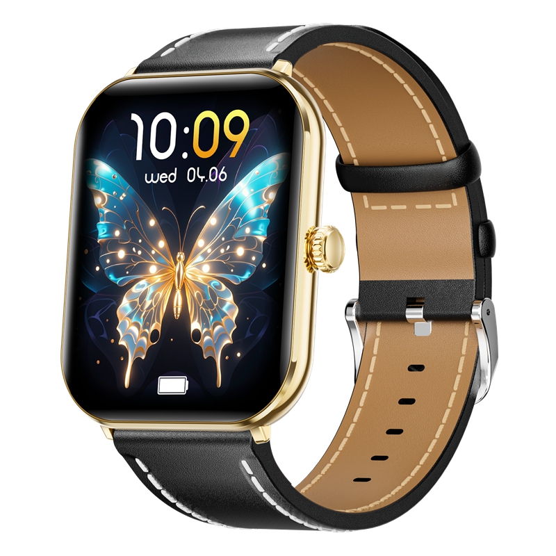 Luxury Men's AMOLED Smartwatch with Bluetooth Calling & 100+ Sport Modes