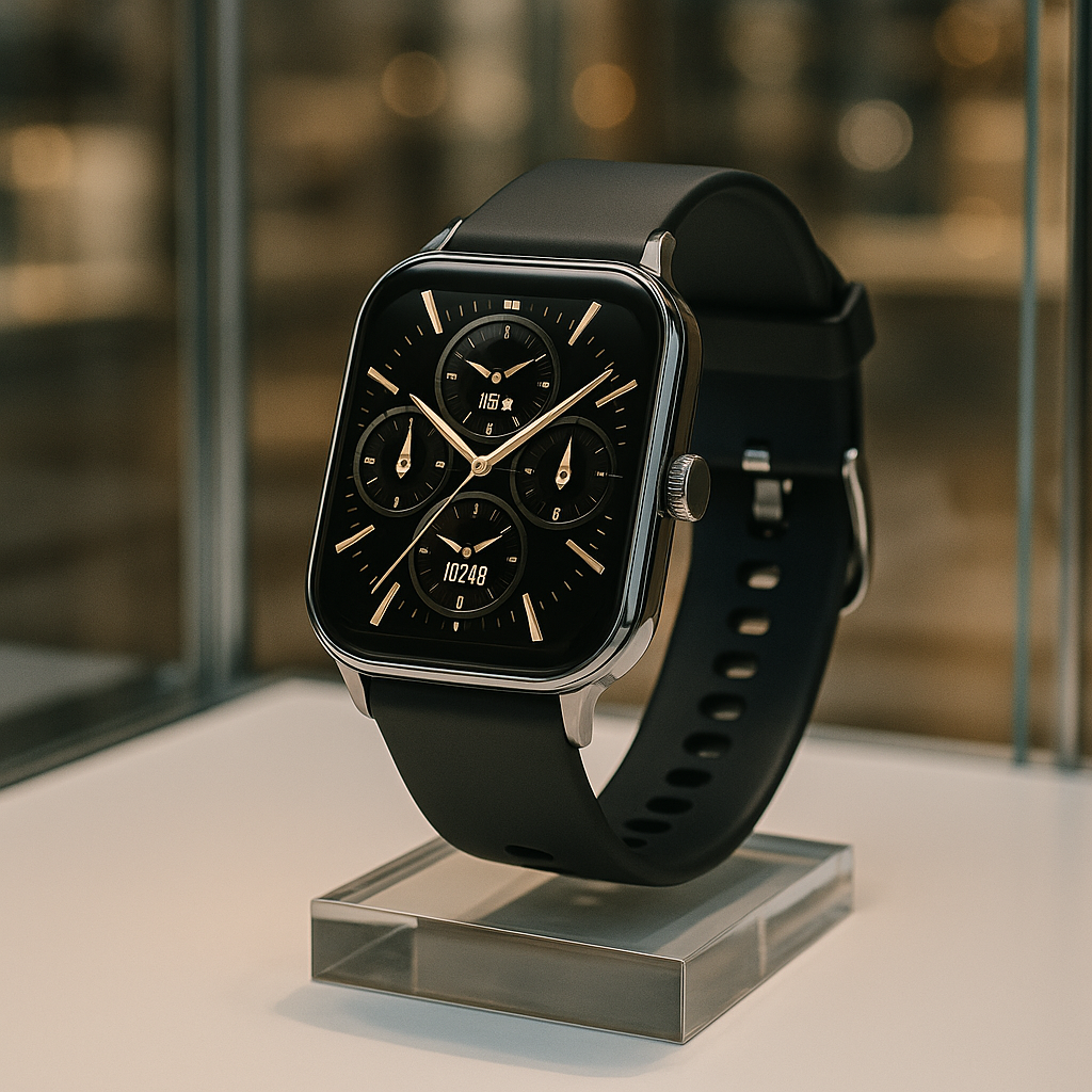African Dynamism: Men’s Smart Watches as Tools of Utility and Cultural Pride