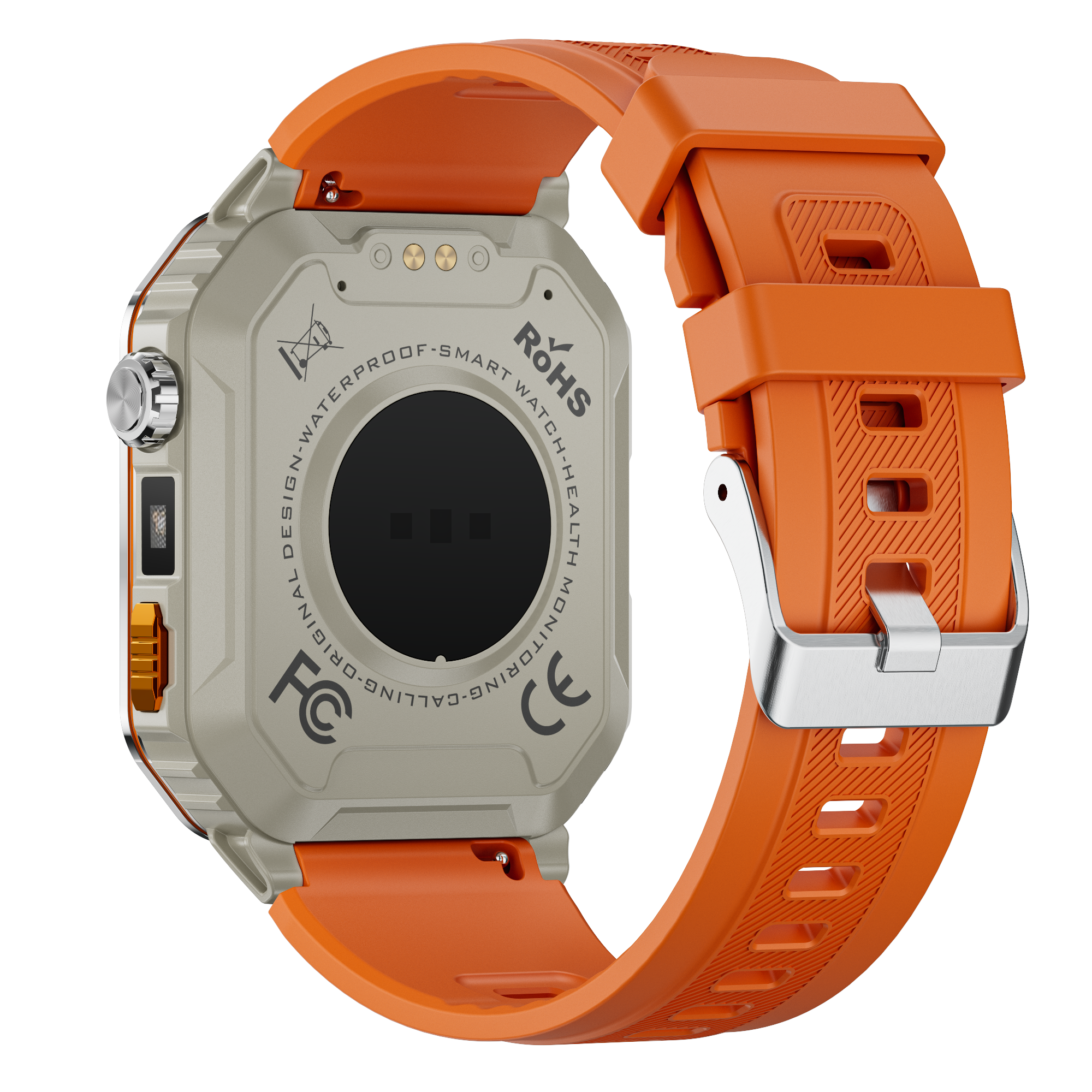 Rugged Outdoor Smartwatch for Men – 2.01” Display, 1000mAh Battery, 3ATM Waterproof, 100+ Sport Modes