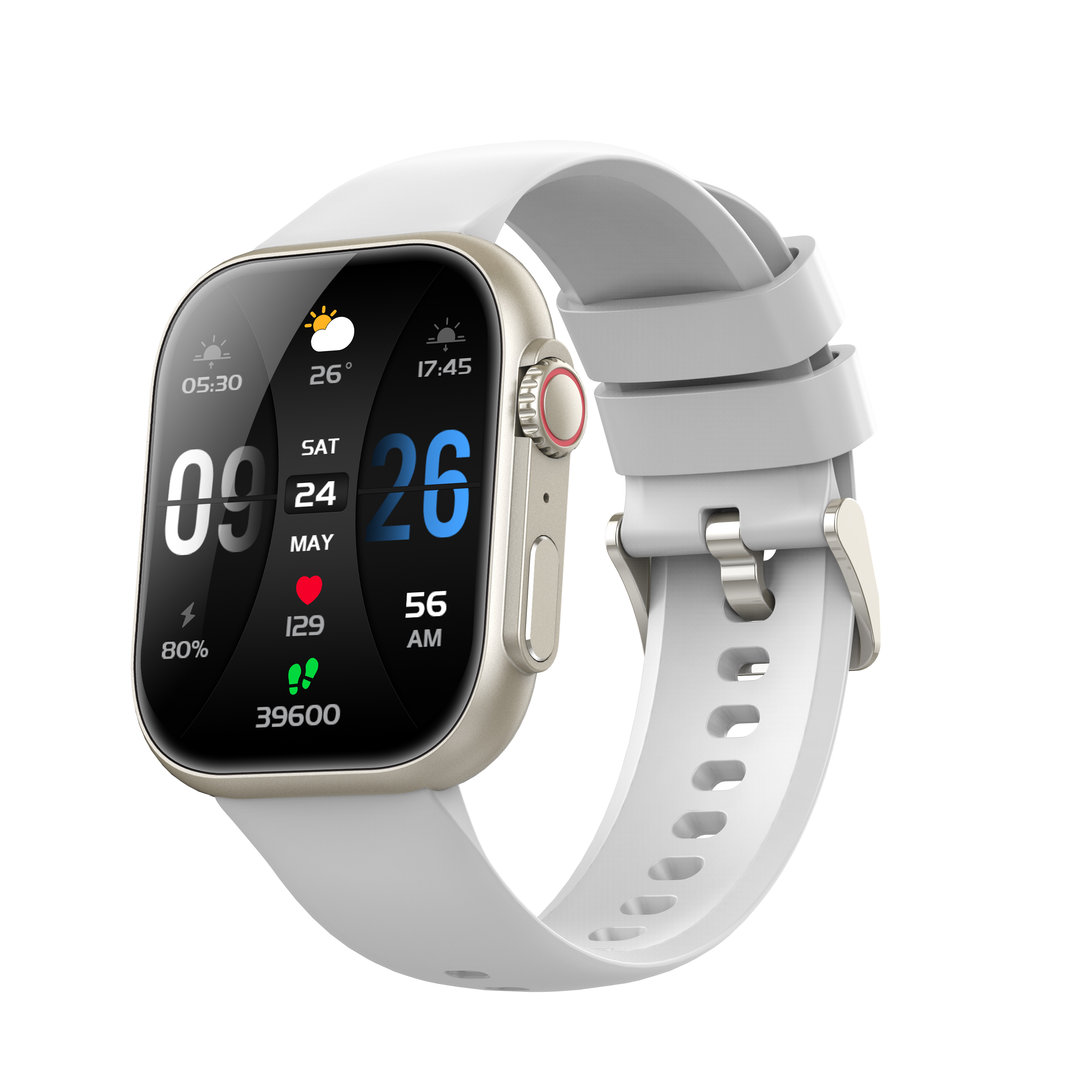 Luxury Men’s Smartwatch – 1.95” AMOLED Display, Bluetooth Calling, 100+ Sports Modes, IP68 Waterproof