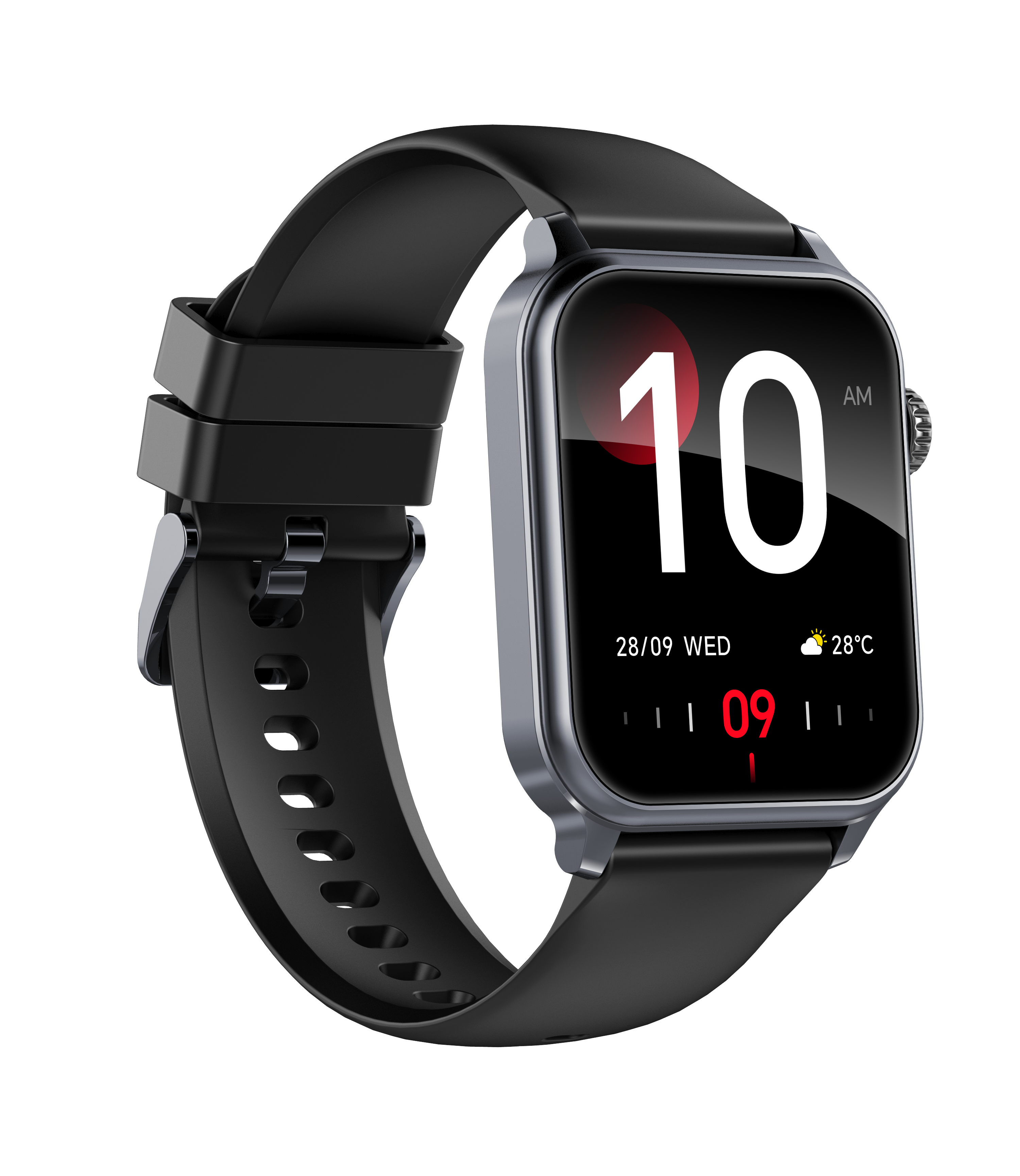 Premium Men's Business Smart Watch, Square Touchscreen, IP68 Waterproof, Bluetooth Call, 600mAh Battery, 100+ Sports Modes