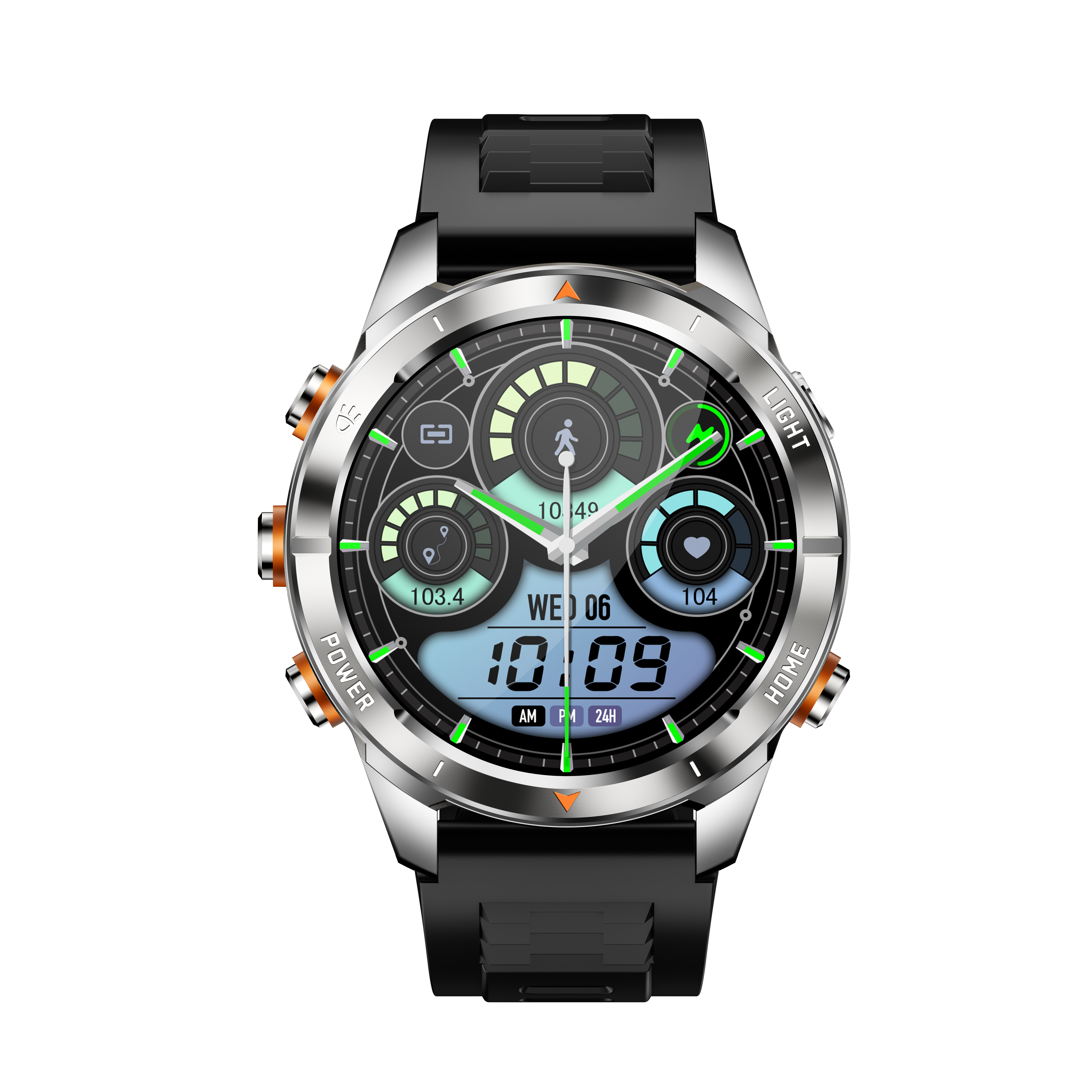 Advanced Outdoor Smartwatch for Men with Bluetooth Call, 100+ Sports Modes, and 30M Waterproof