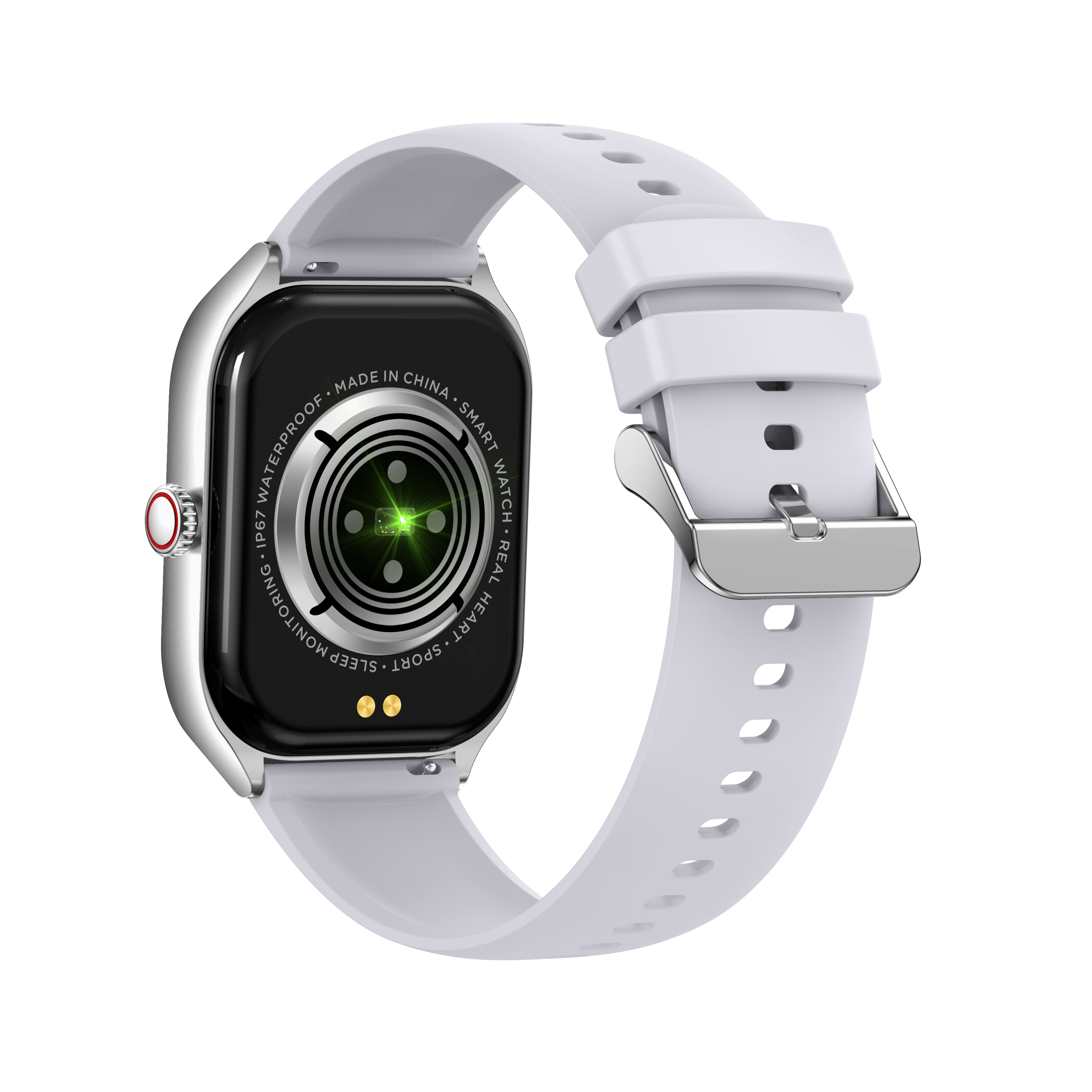 2.01'' Bluetooth Smartwatch with Heart Rate & SpO2 Monitor, IP67 Waterproof, Business Style