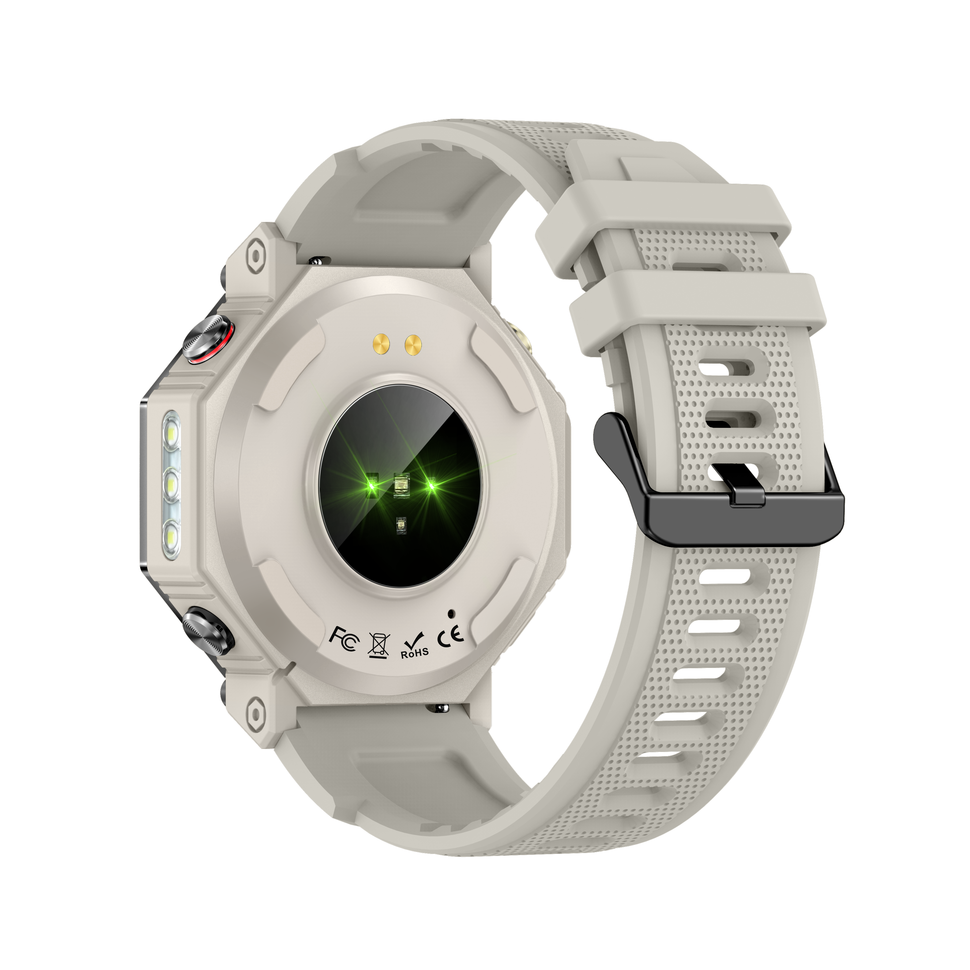 AI GPS Smart Watch for Men – Outdoor Sport, 1.39'' HD Display, Call & Health Monitor
