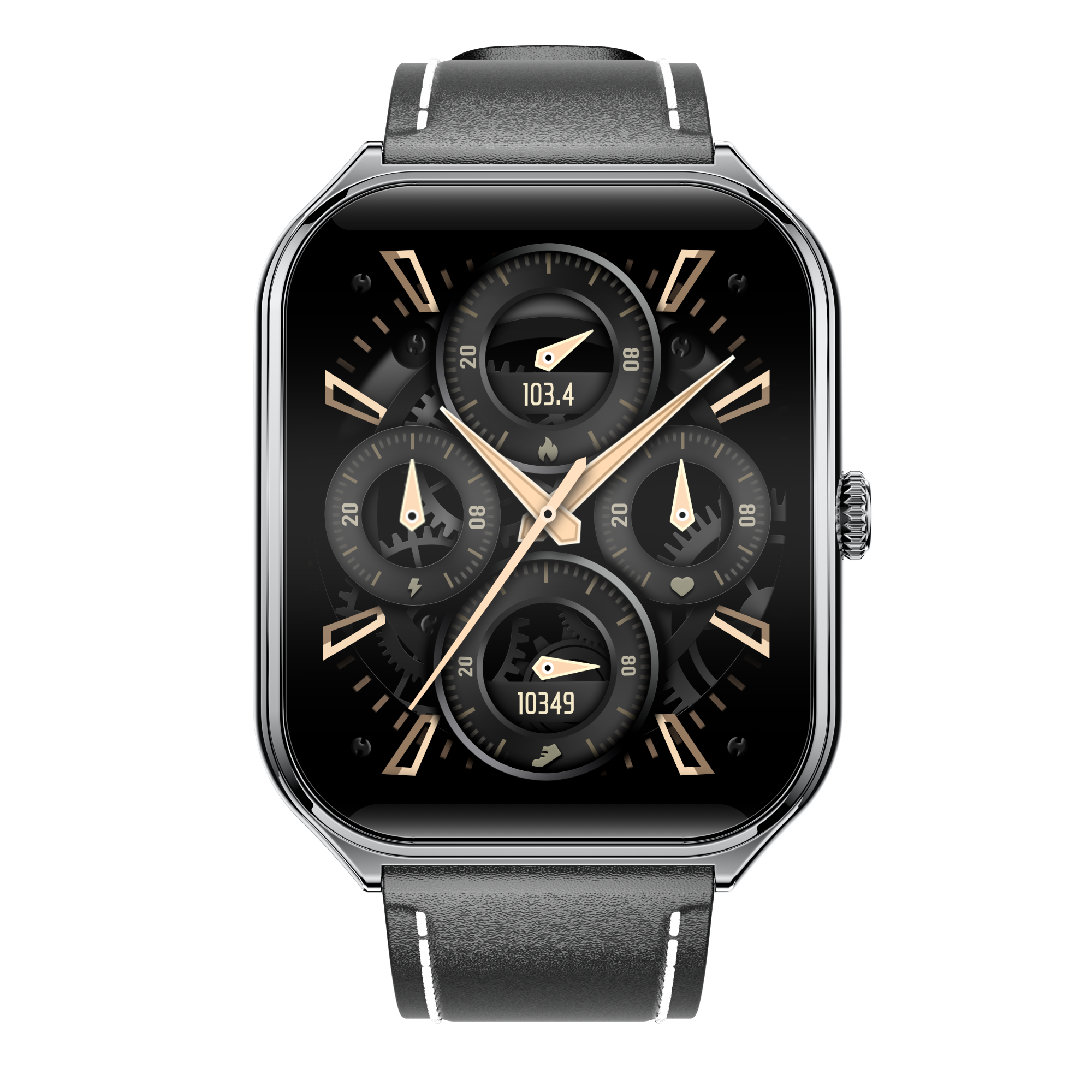 Business Luxury Men’s AMOLED Smartwatch, 1.95