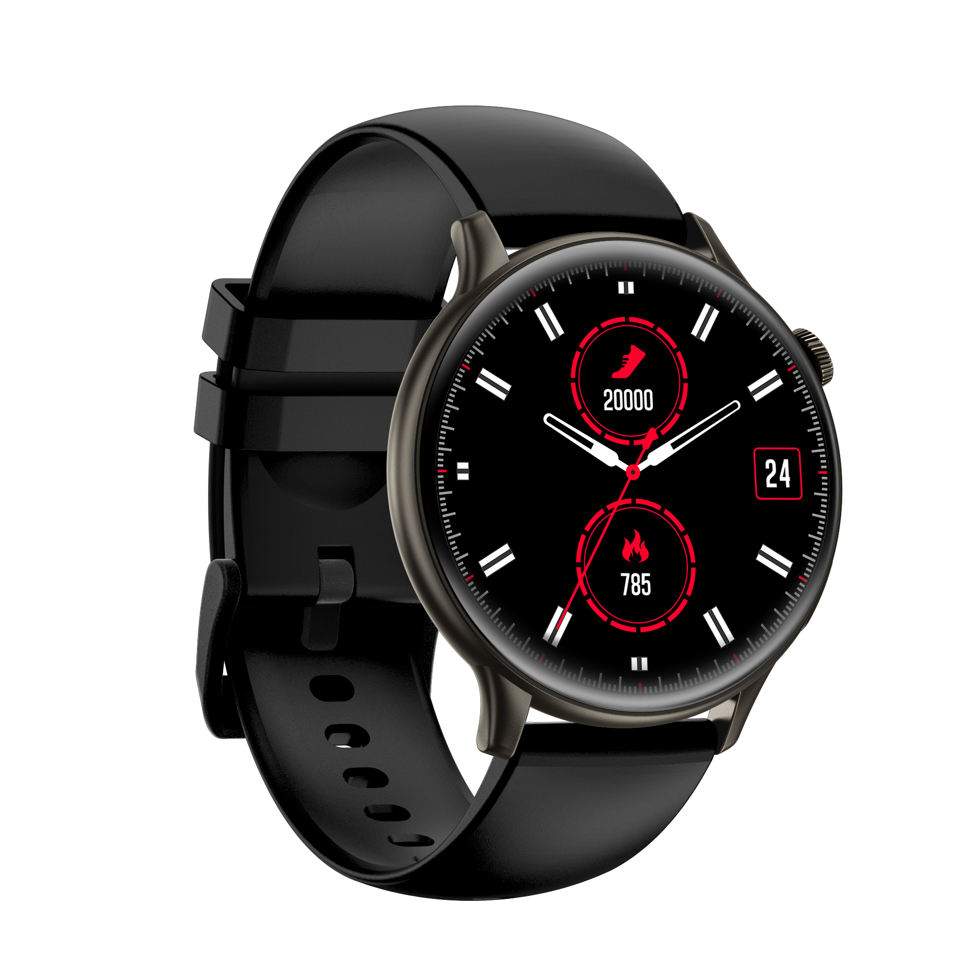 Men's Business Smart Watch with AMOLED Display, Bluetooth Calling & 100+ Sports Modes