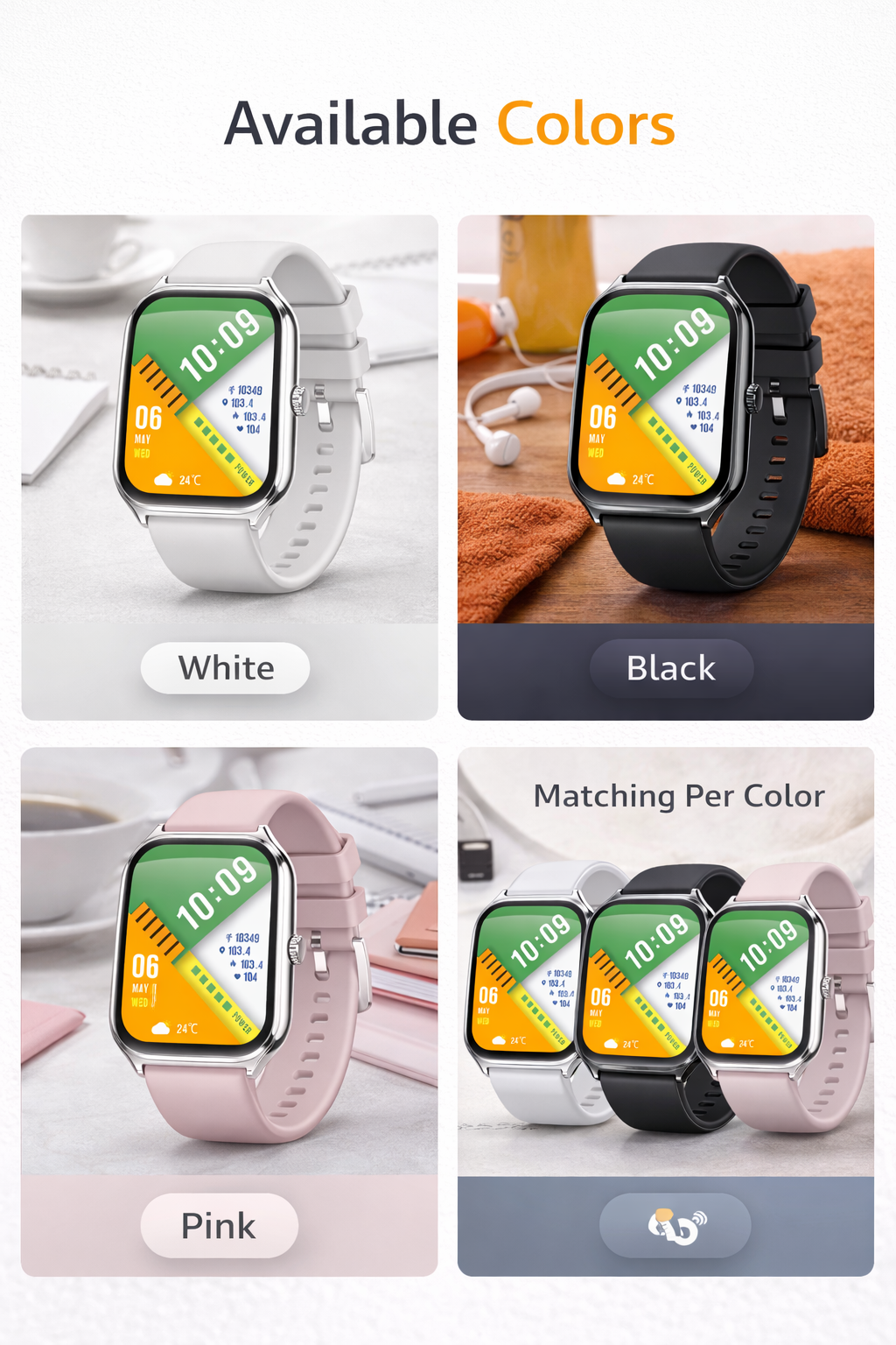 Morrison IP68 Waterproof Fashion Sports Elegant Luxury Smart Watch 1.96'' AMOLED Bluetooth Call