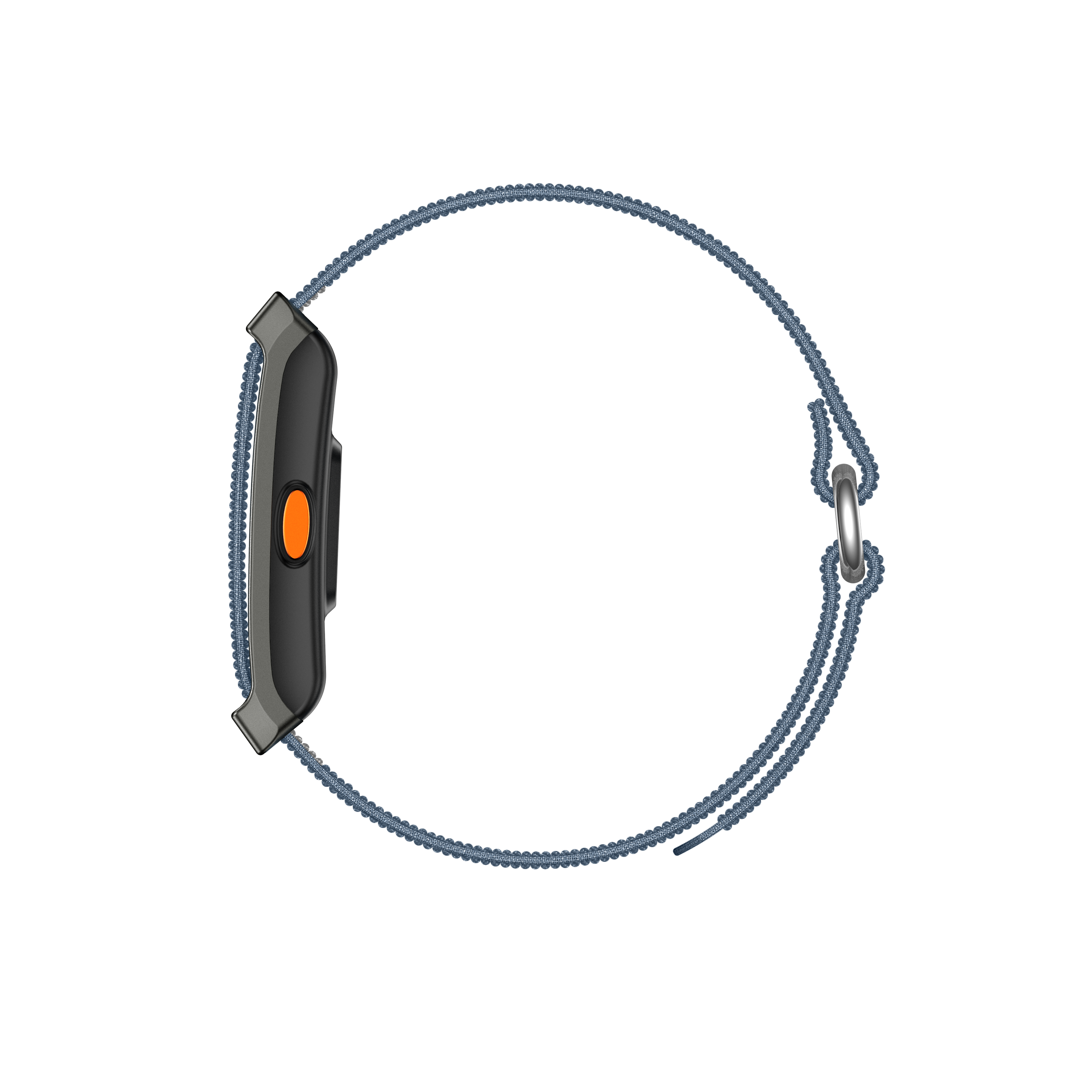 Professional No-Screen Fitness Tracker Band with 107+ Sports Modes, Heart Rate & SpO2 Monitor, 50-Day Battery, Nylon Strap