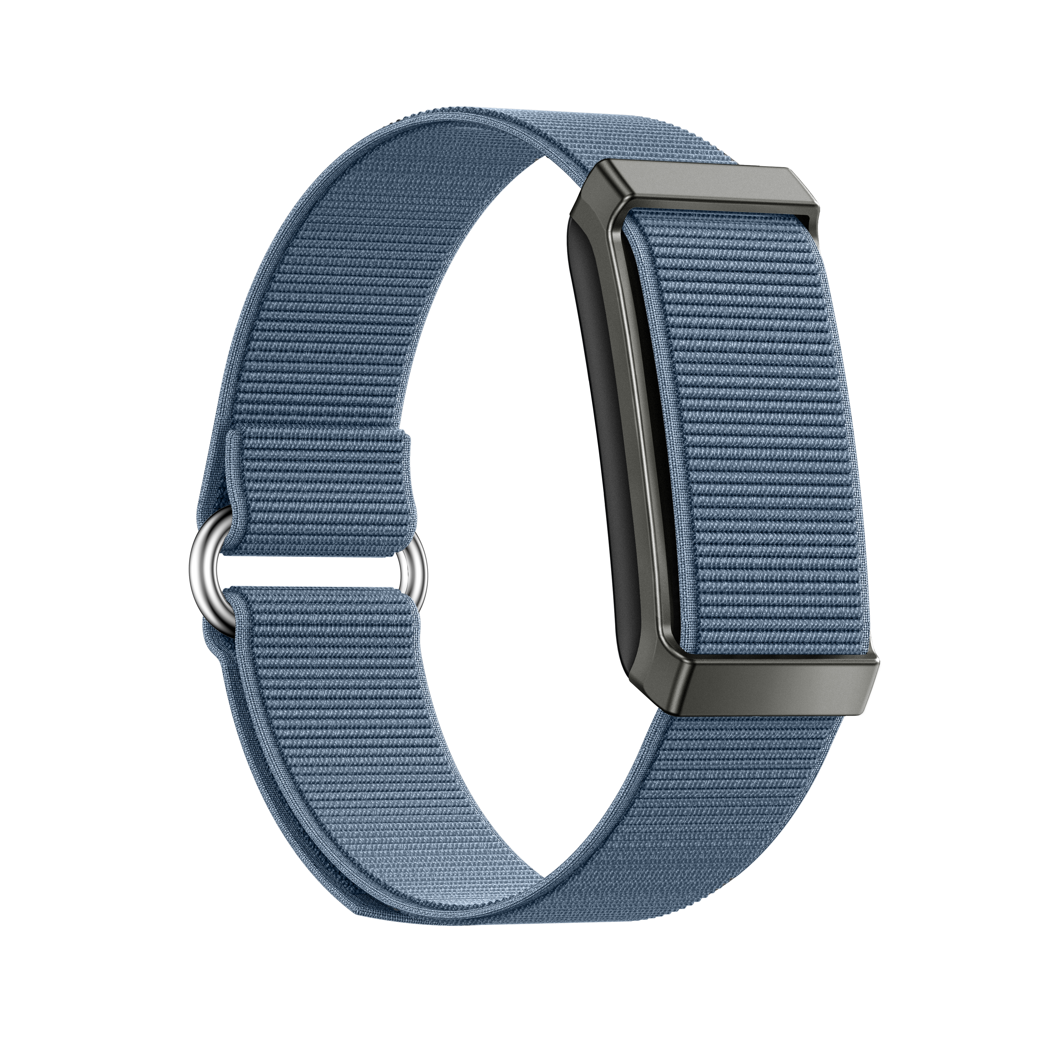 Professional No-Screen Fitness Tracker Band with 107+ Sports Modes, Heart Rate & SpO2 Monitor, 50-Day Battery, Nylon Strap