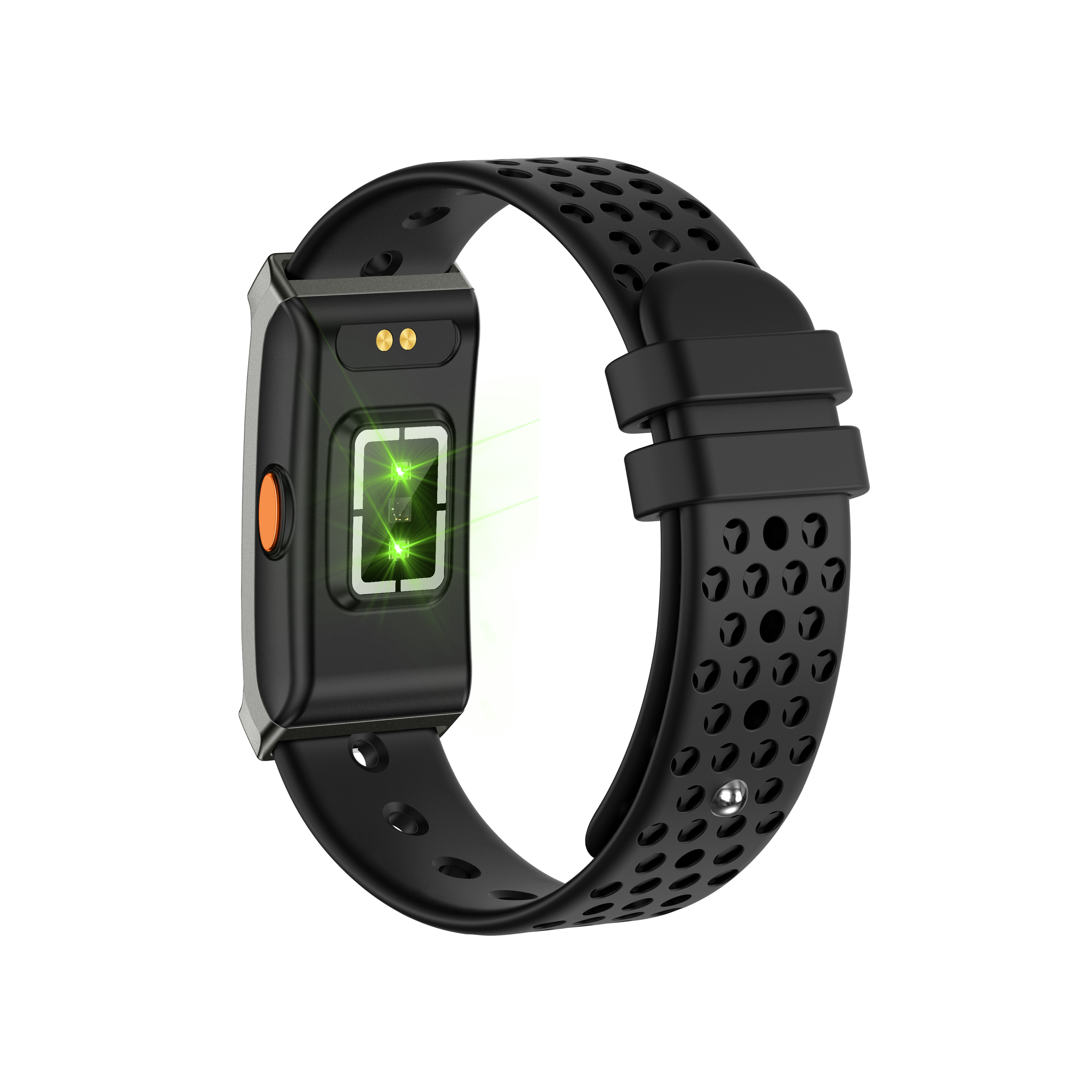 Professional Screenless Fitness Tracker with Heart Rate, SpO2, 107+ Sports Modes, Sleep Monitor & 45-Day Battery