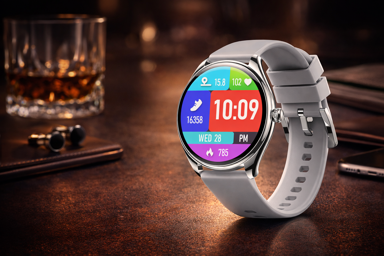 Morrison Luxury IP68 Waterproof Fashion Sports Elegant Smart Watch 1.43