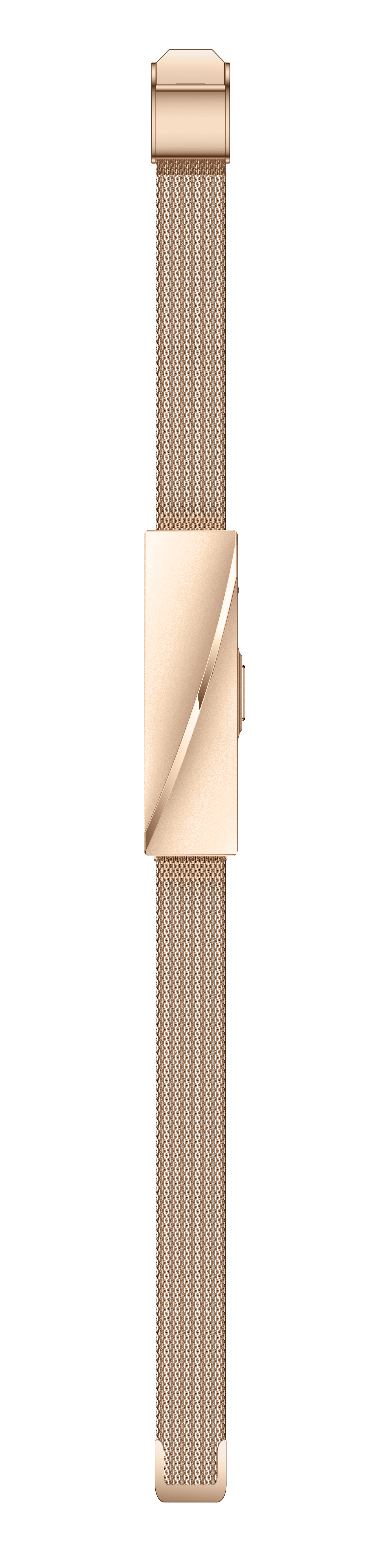 Luxury Women's Smart Bracelet – Rose Gold Alloy Body, Stainless Steel Strap, IP68 Waterproof, 30-Day Standby, Health Tracker