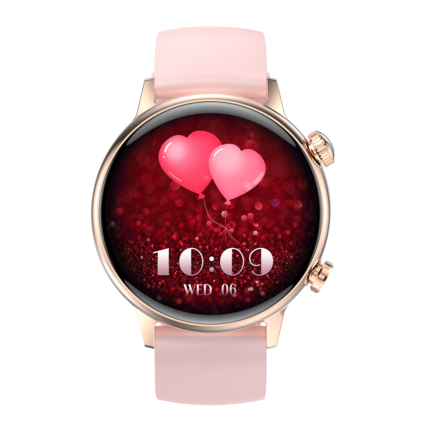 Premium Women's Round AMOLED Smartwatch, 1.19