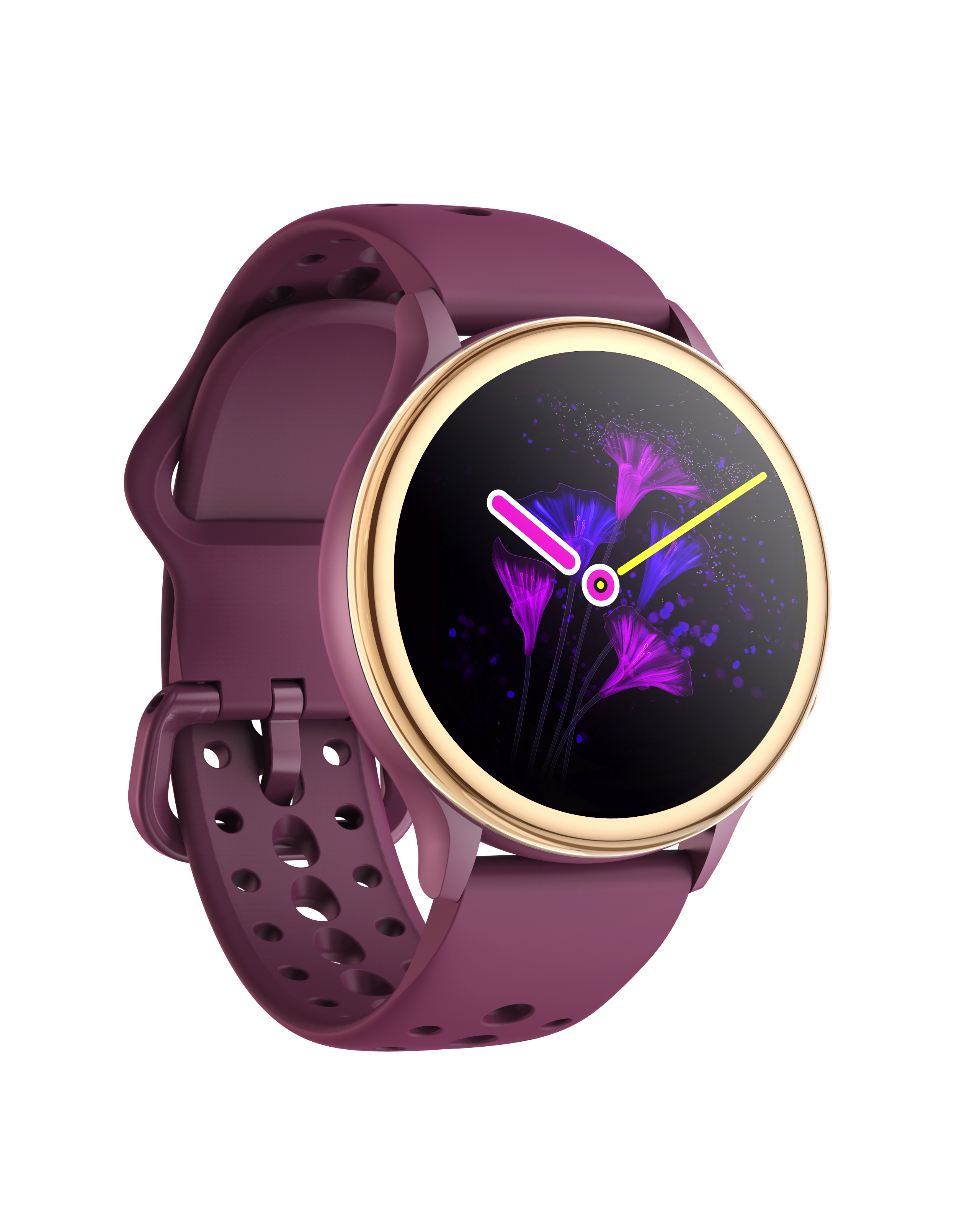 Elegant Round Smartwatch for Women with Calling & Health Monitoring – IP68 Waterproof