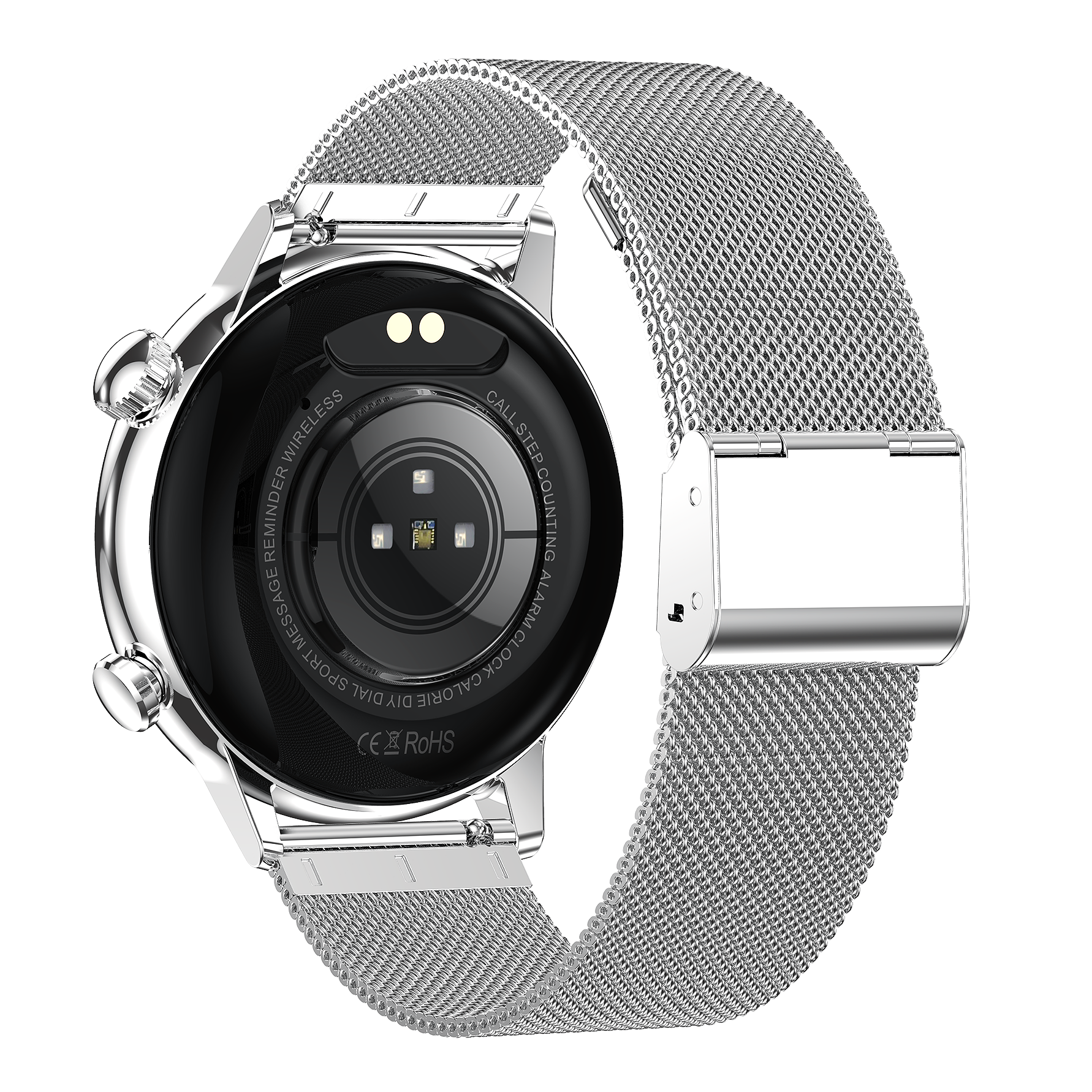 Luxury Slim Round AMOLED Smartwatch for Women, 1.19