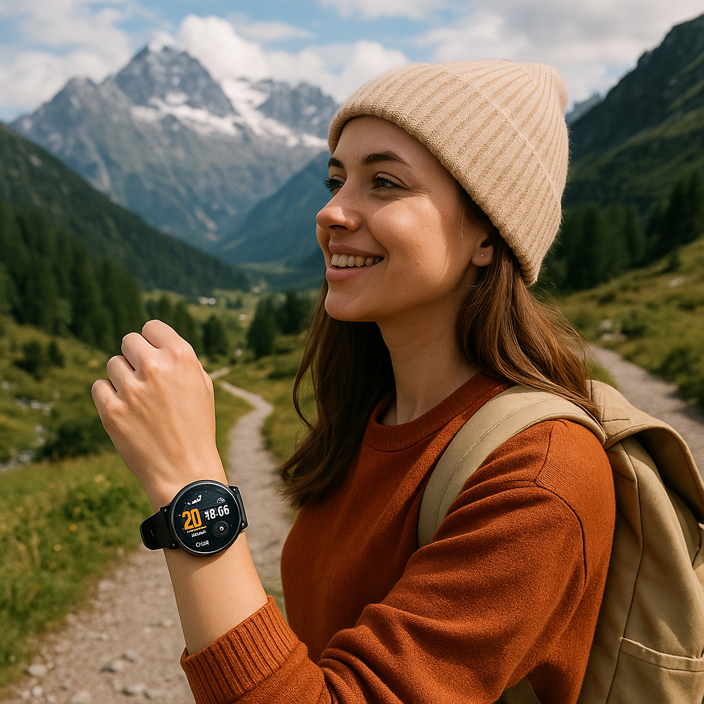 The Round Women’s Smart Watch – Your Essential Accessory for Making Memorable First Impressions