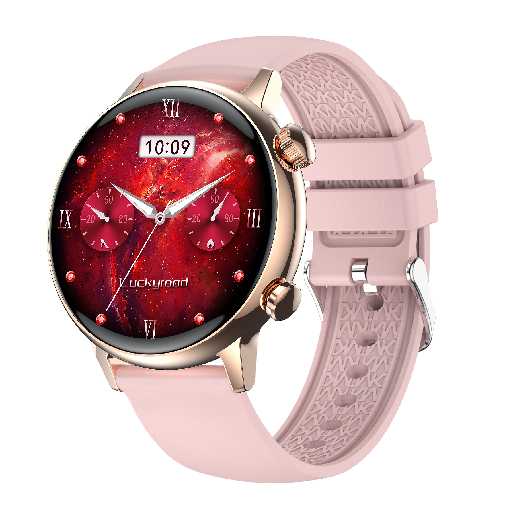 Premium Women's Round AMOLED Smartwatch, 1.19