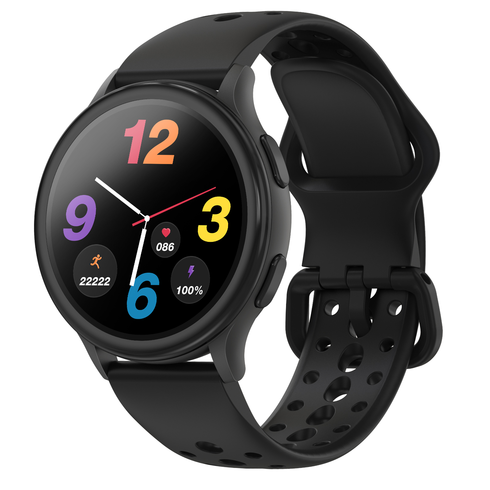 Elegant Round Smart Watch for Women with Call, Health & Fitness Features