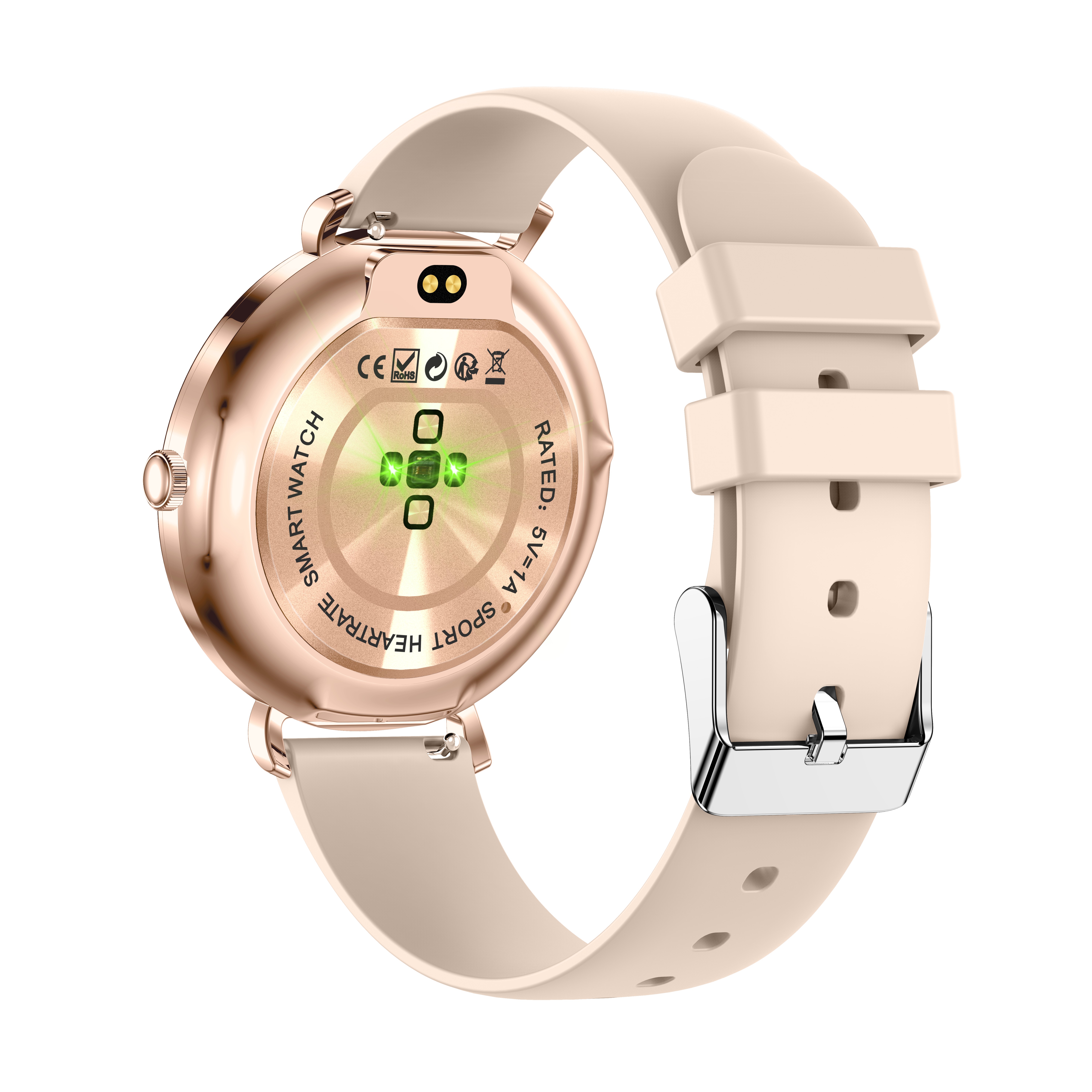 1.43'' AMOLED Round Women’s Smart Watch with Bluetooth Calling, Music & 100+ Sports Modes