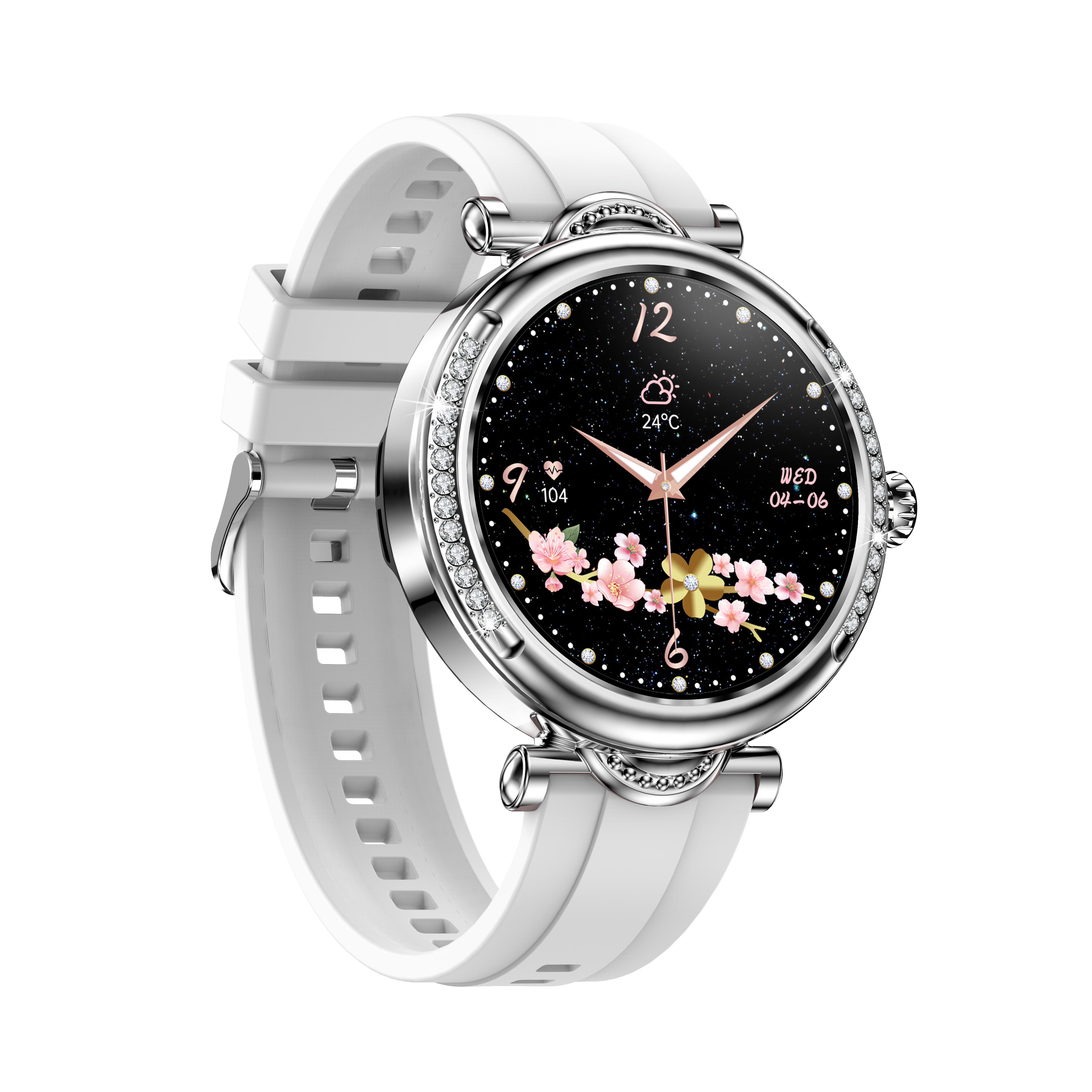 Luxury Diamond Ladies Smartwatch – 1.27