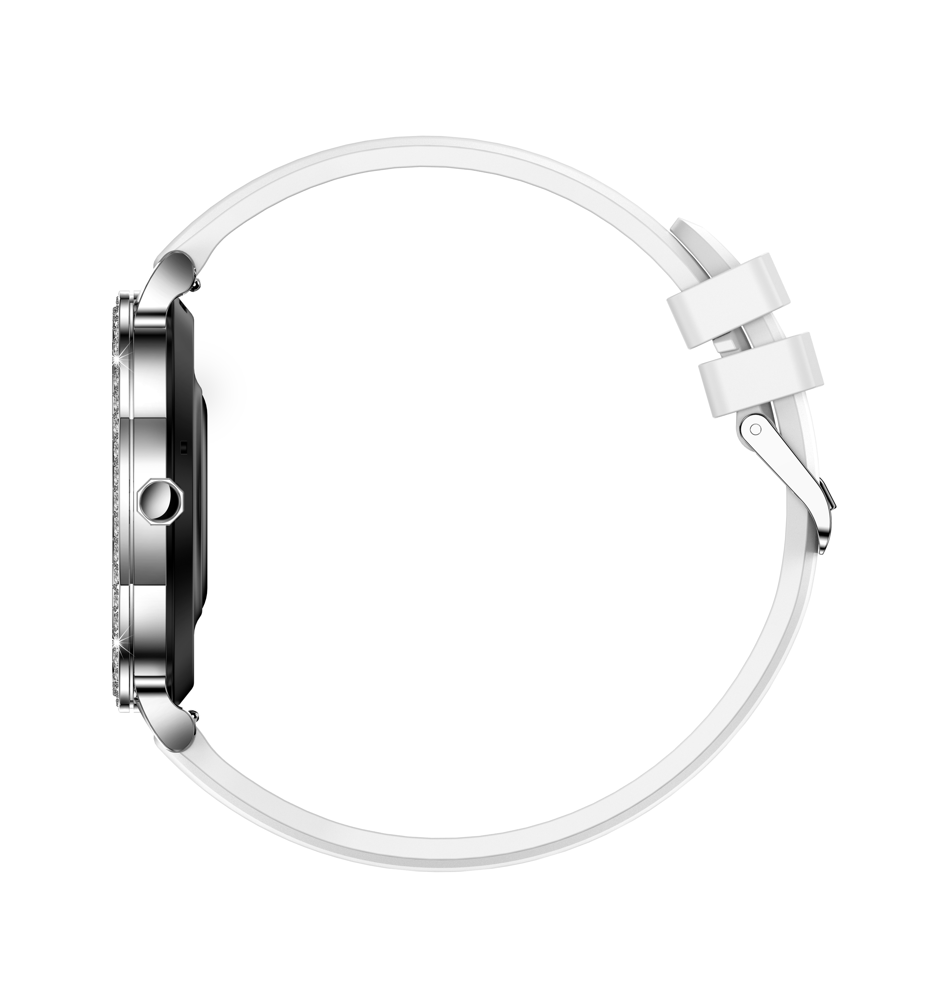 Luxury Diamond Slim AMOLED Women's Smart Watch with AI Voice and Call Function