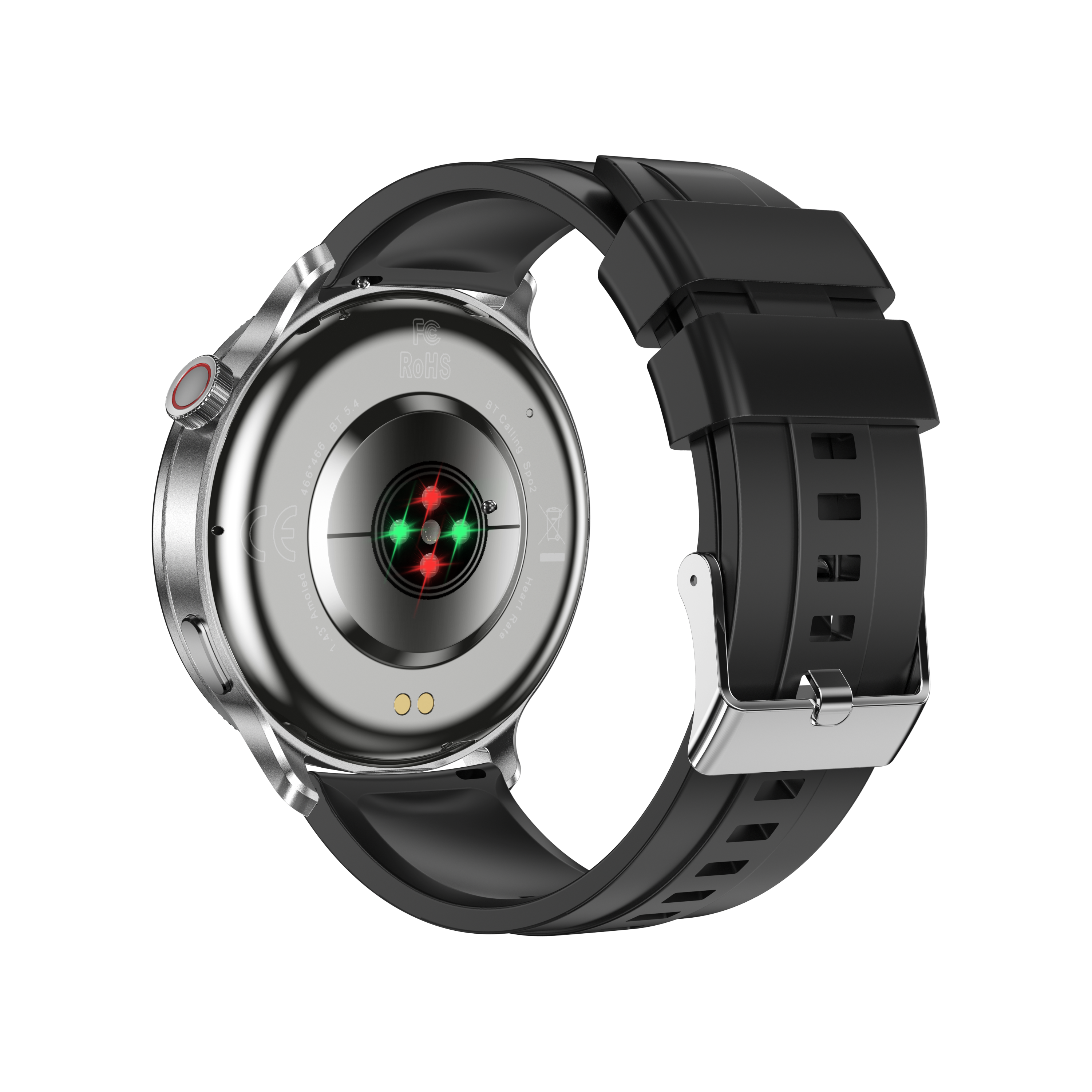 Premium Men's Smart Watch with Replaceable Bezels and AMOLED Display