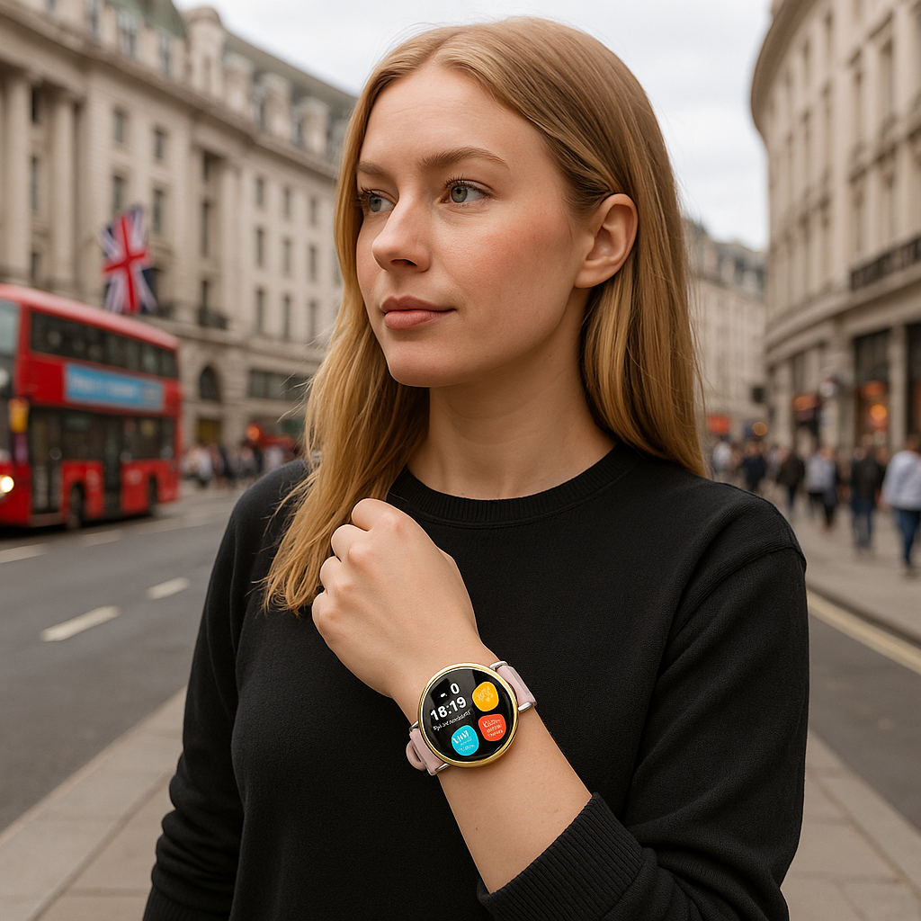 Why Every Modern Woman Needs a Round Smart Watch for Effortless Social Success