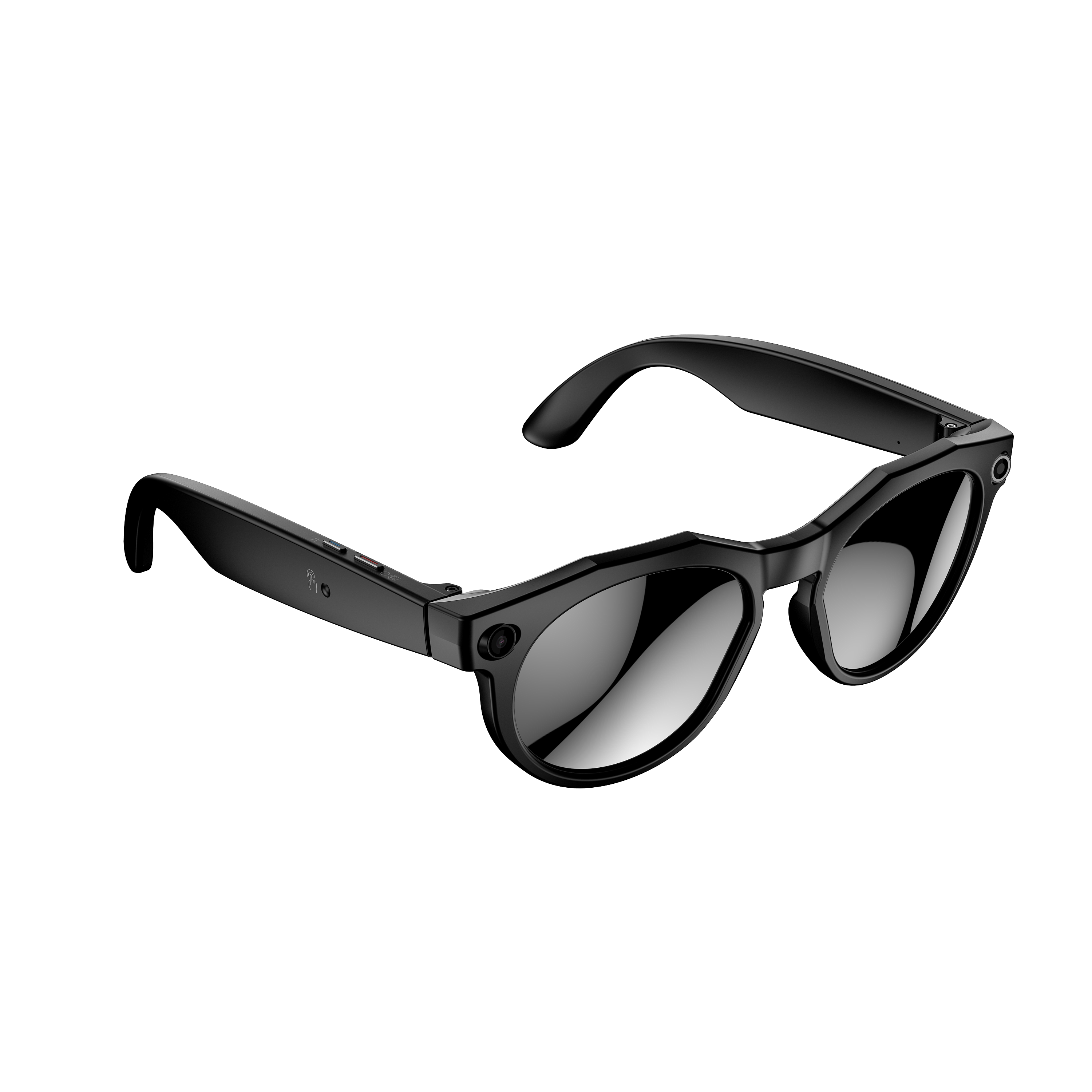 AI Smart Glasses with Voice Control, HD Camera, Translation, and Music Playback