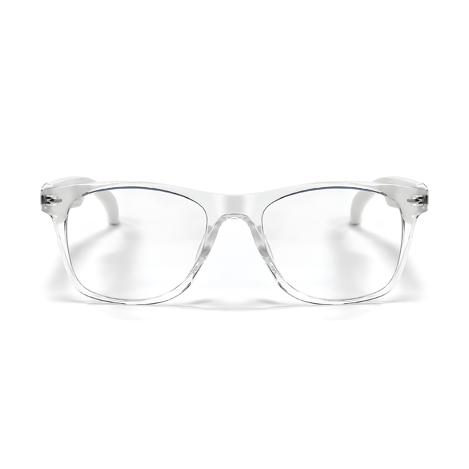 Smart Audio Bluetooth Glasses with Blue Light Blocking Lenses and Dual Battery