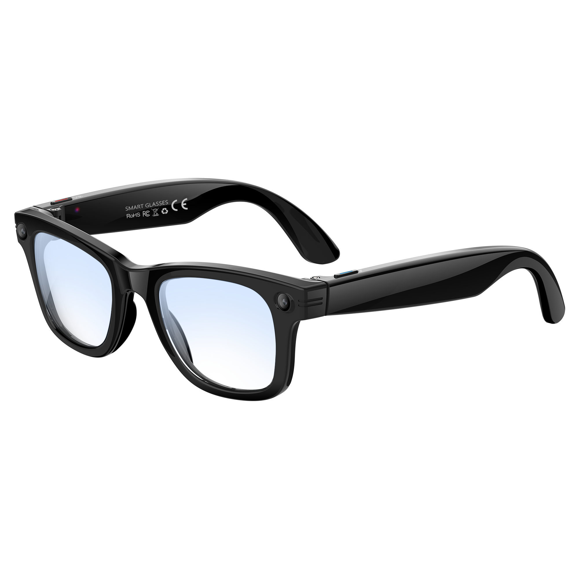 AI Smart Glasses with 8MP Camera, Voice Assistant, and Photo Translation