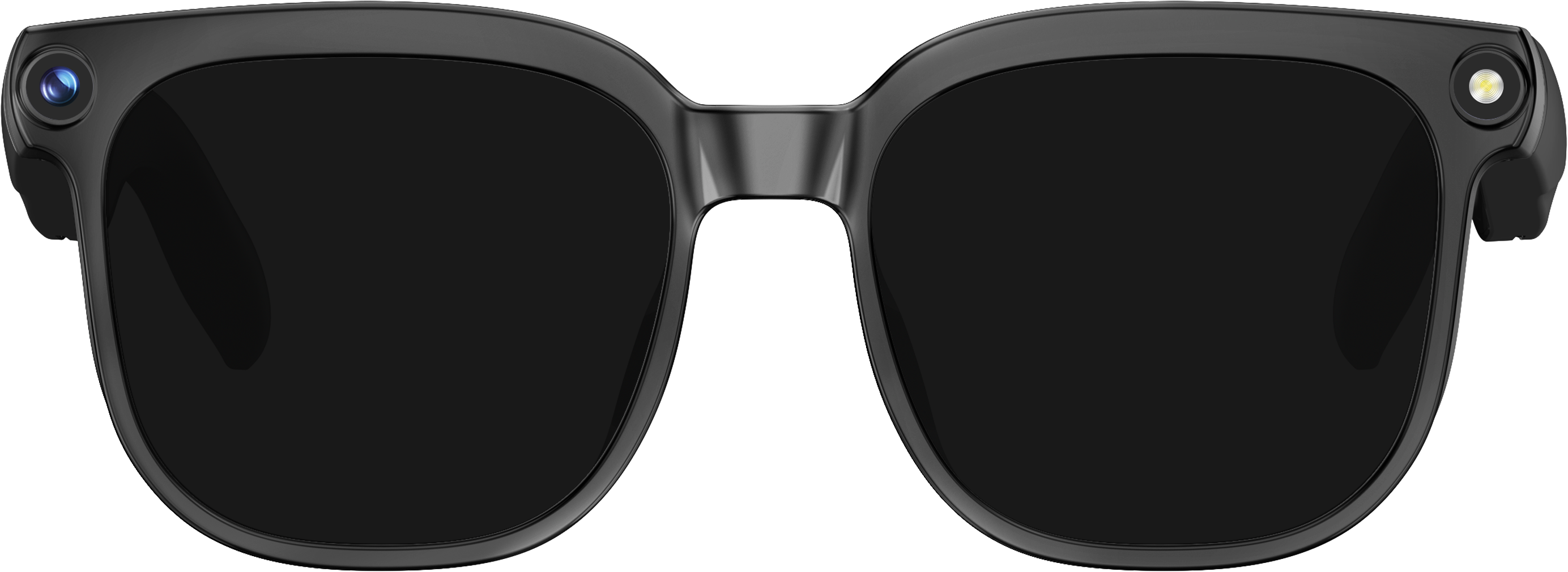 Smart AI Voice Control Bluetooth HD Camera Glasses with UV400 Lenses