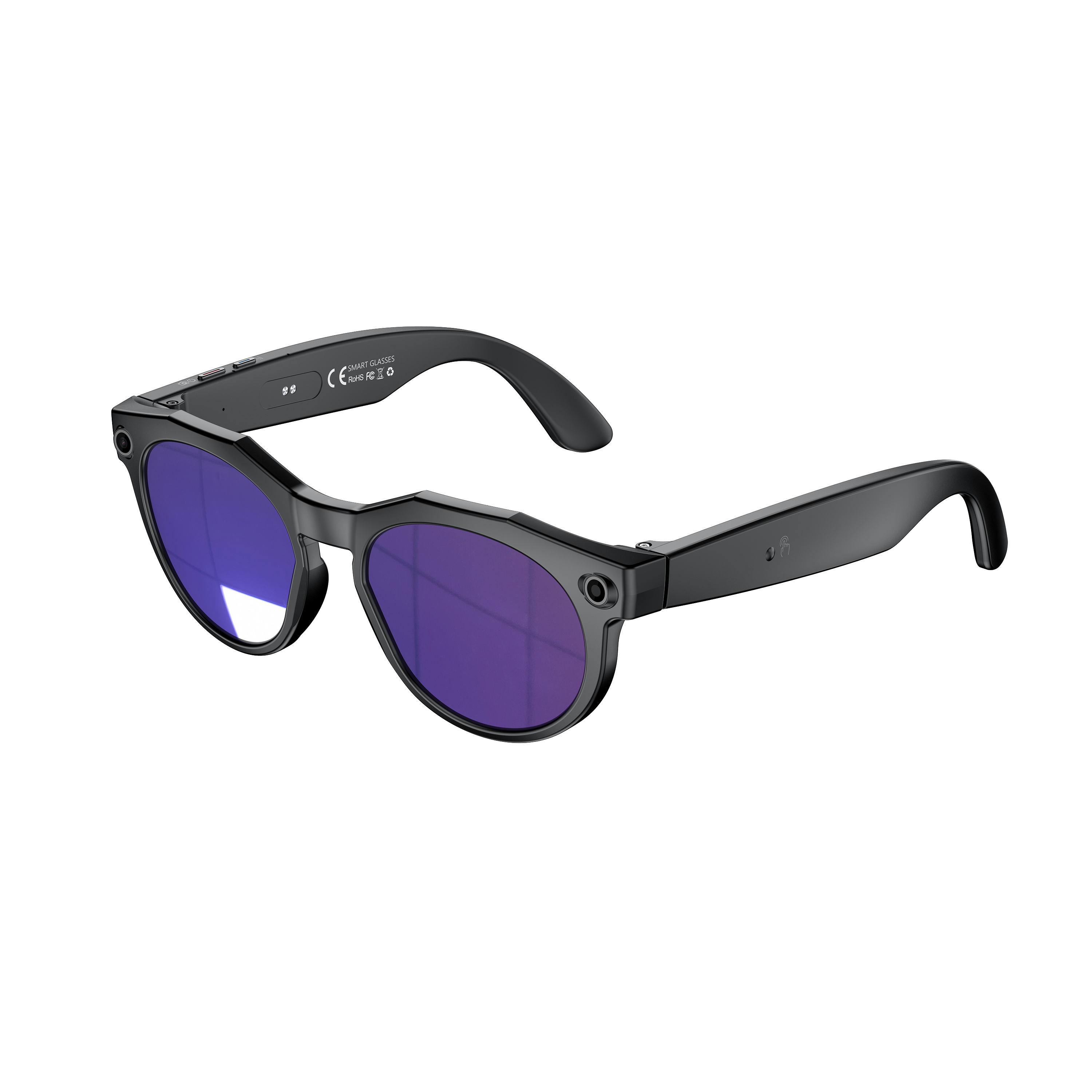 AI Smart Glasses with Camera, Voice Assistant, Translation & Bluetooth Audio