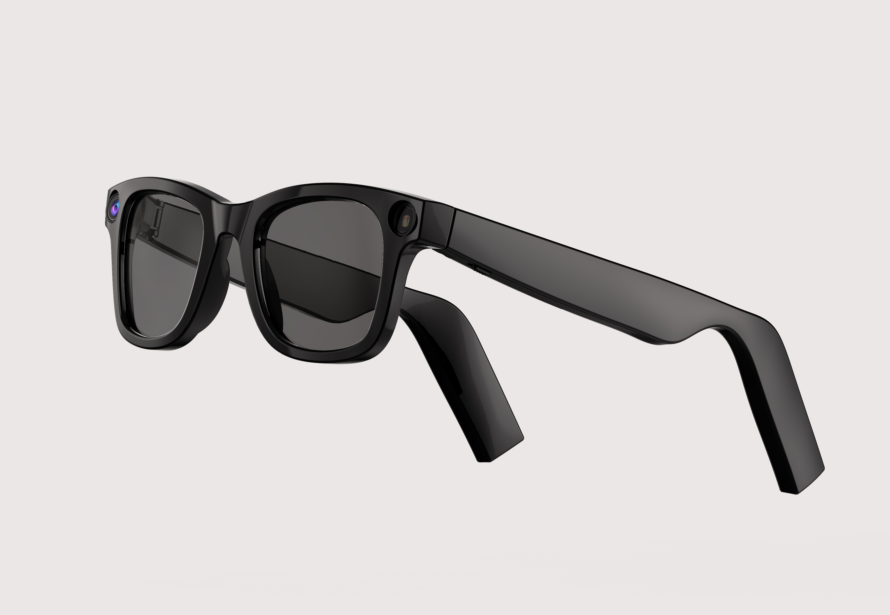 AI Smart Glasses with 8MP Camera, Voice Control, and AR Functions