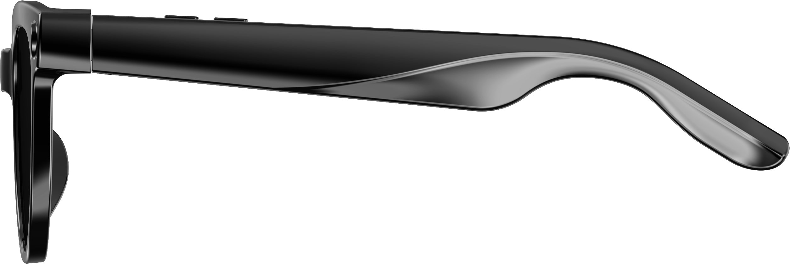 Smart AI Voice Control Bluetooth HD Camera Glasses with UV400 Lenses