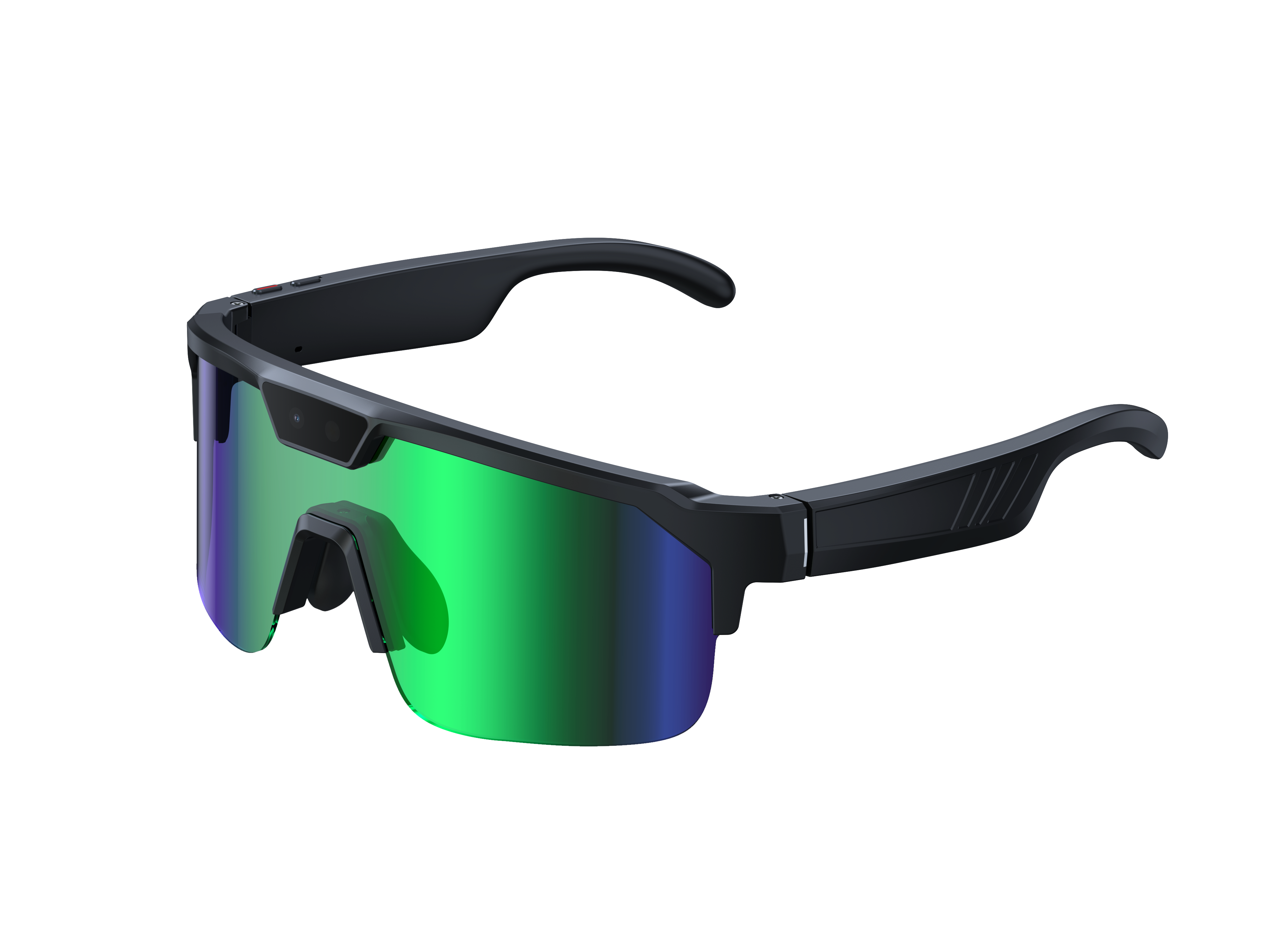 AI Smart Sport Glasses with Camera – 8MP HD, Voice Assistant, OIS, Bluetooth Music, Video Recording