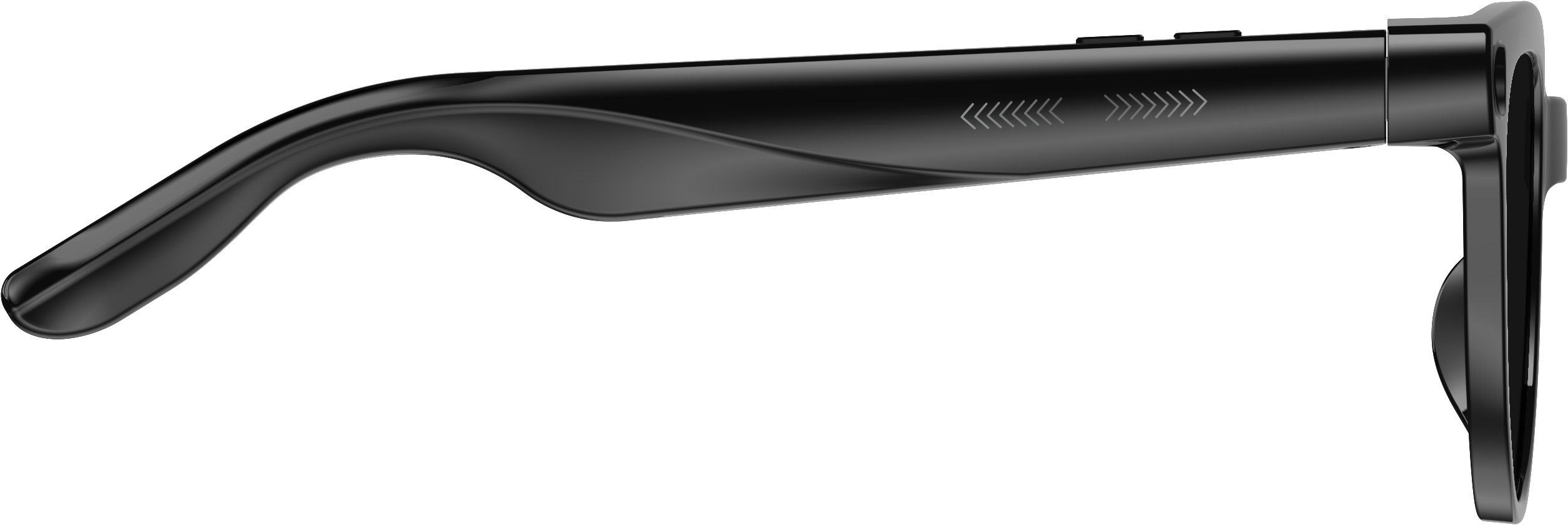 Smart AI Voice Control Bluetooth HD Camera Glasses with UV400 Lenses