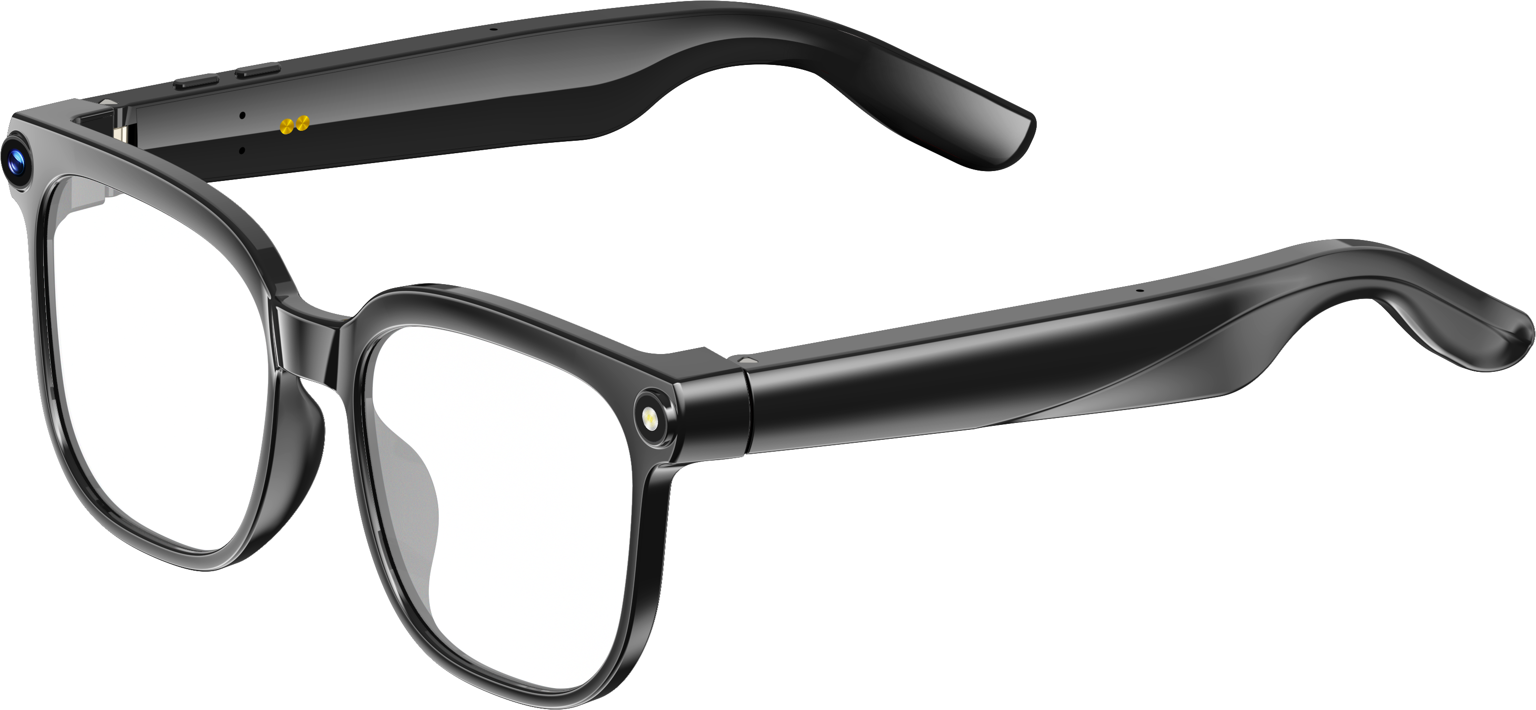 AI Smart Glasses with 8MP Camera, Optical Stabilization, AI Voice Assistant, Translation & Bluetooth Audio